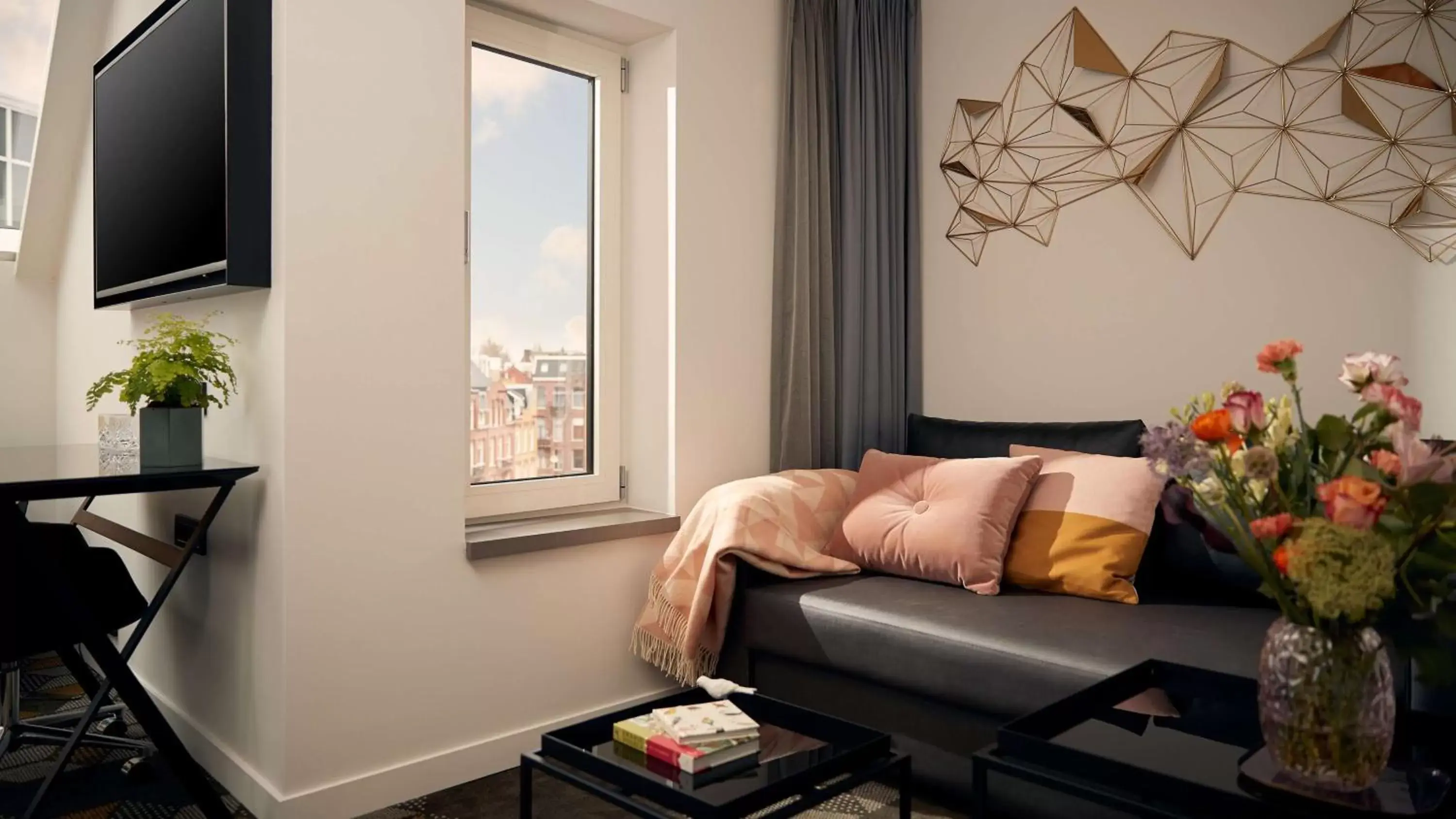 Twin Studio in Park Plaza Vondelpark Amsterdam Twin Studio in Park Plaza Vondelpark Amsterdam