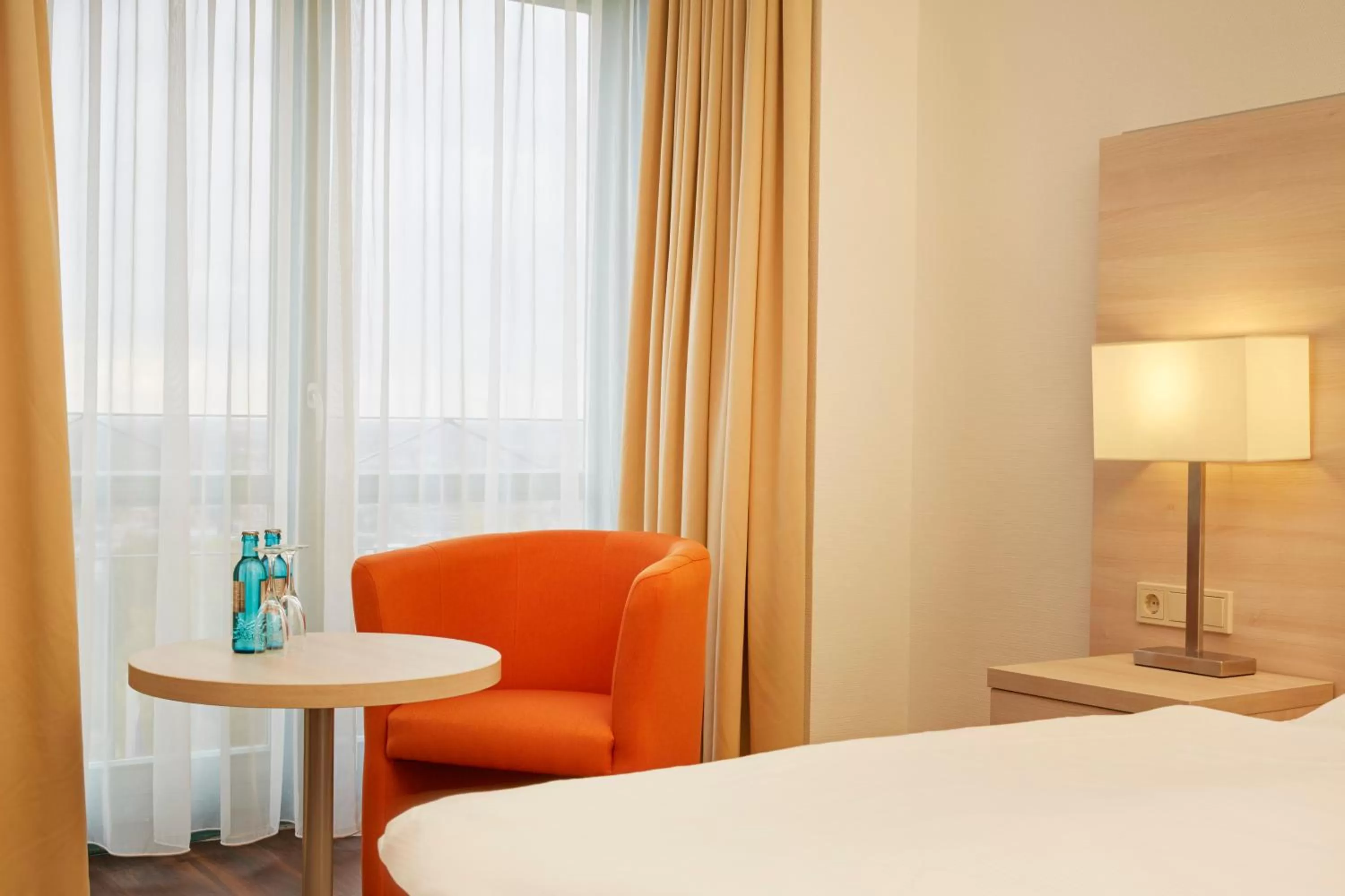 Decorative detail, Bed in H+ Hotel Limes Thermen Aalen