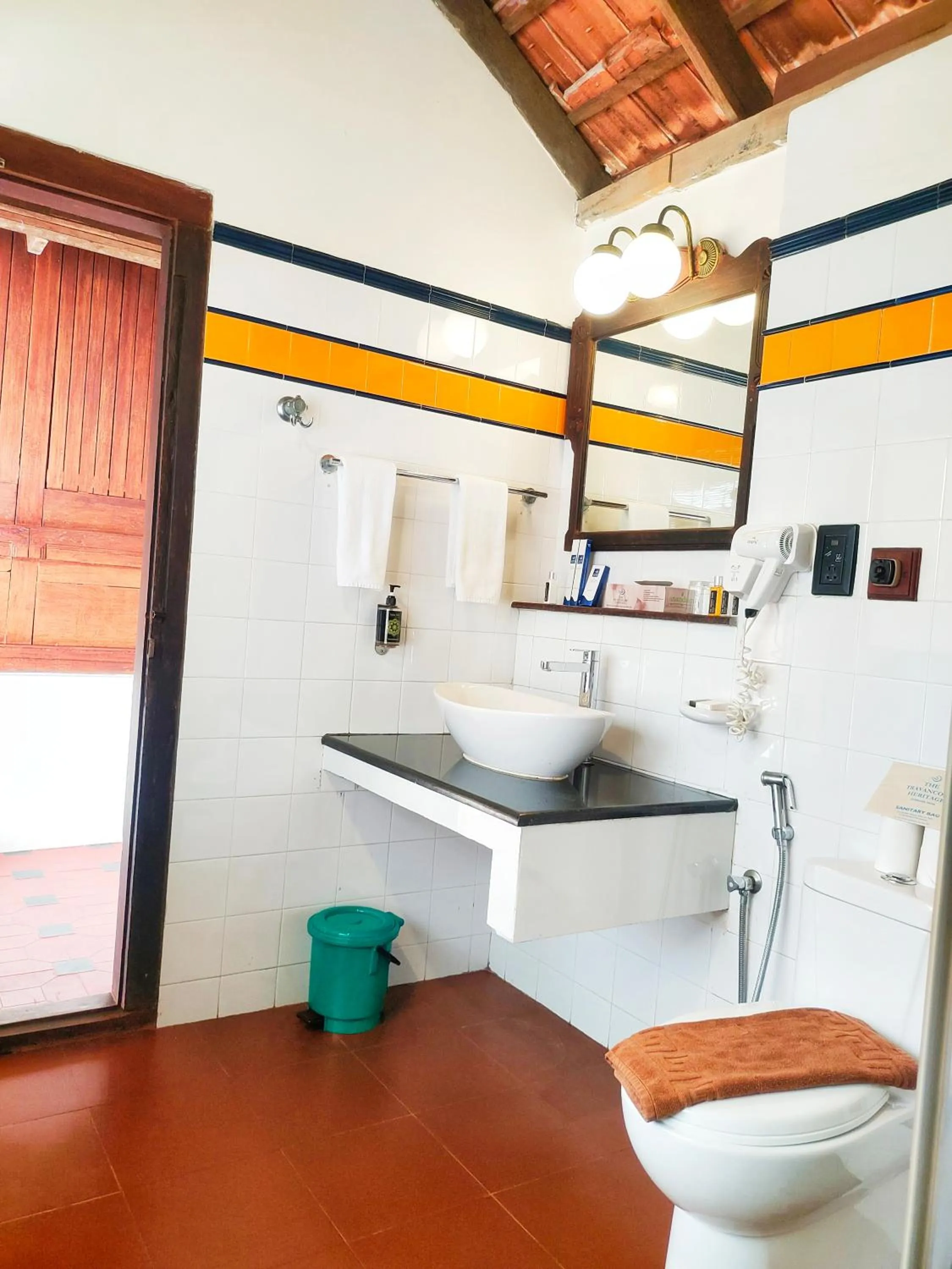 Bathroom in The Travancore Heritage Beach Resort