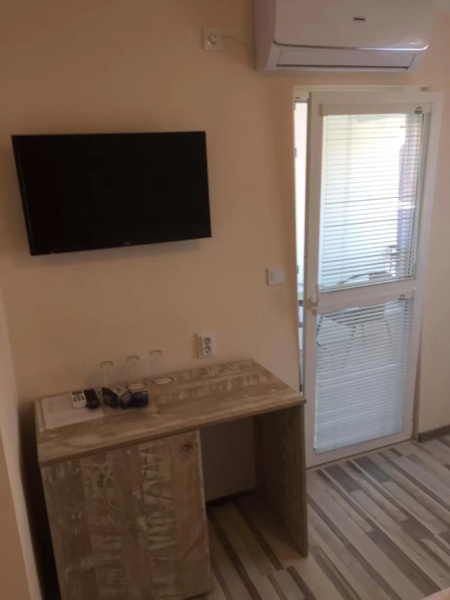 Bathroom in Family Hotel Malibu