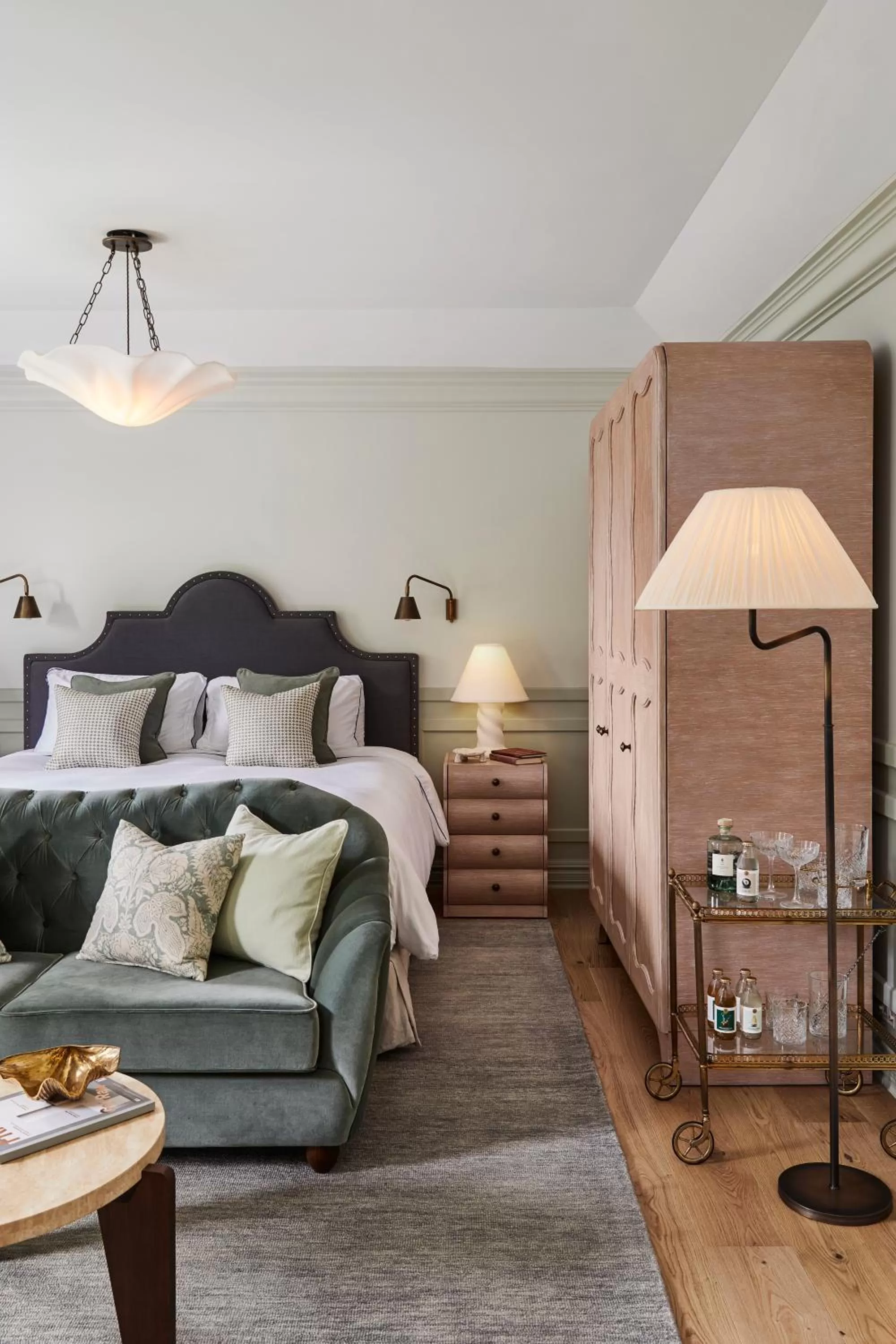 Seating area, Bed in Osborn House