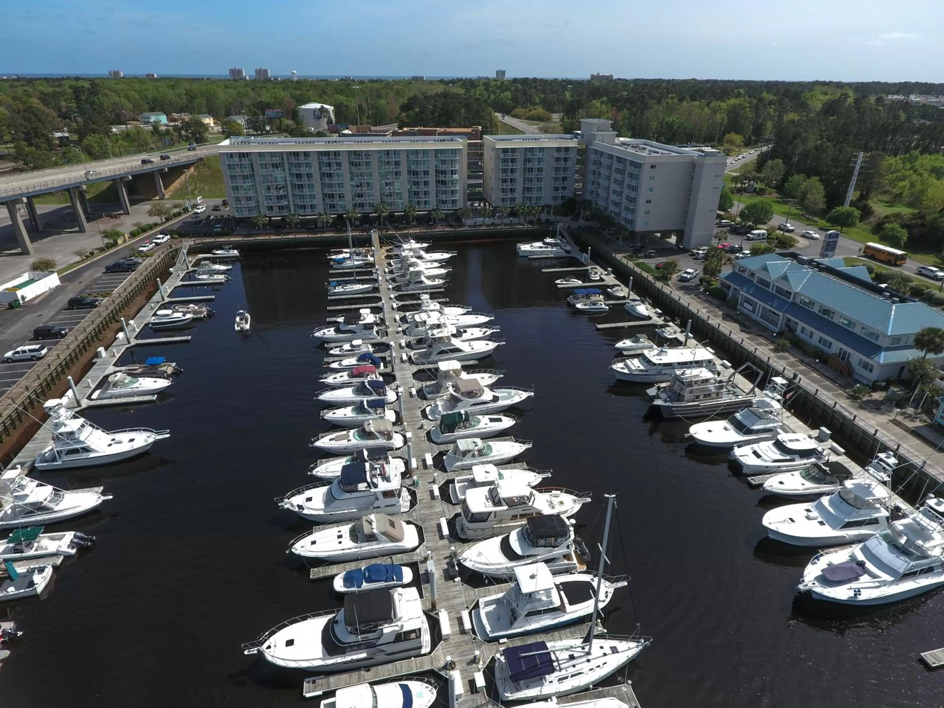 Bird's eye view, Bird's-eye View in Harbourgate Marina Club