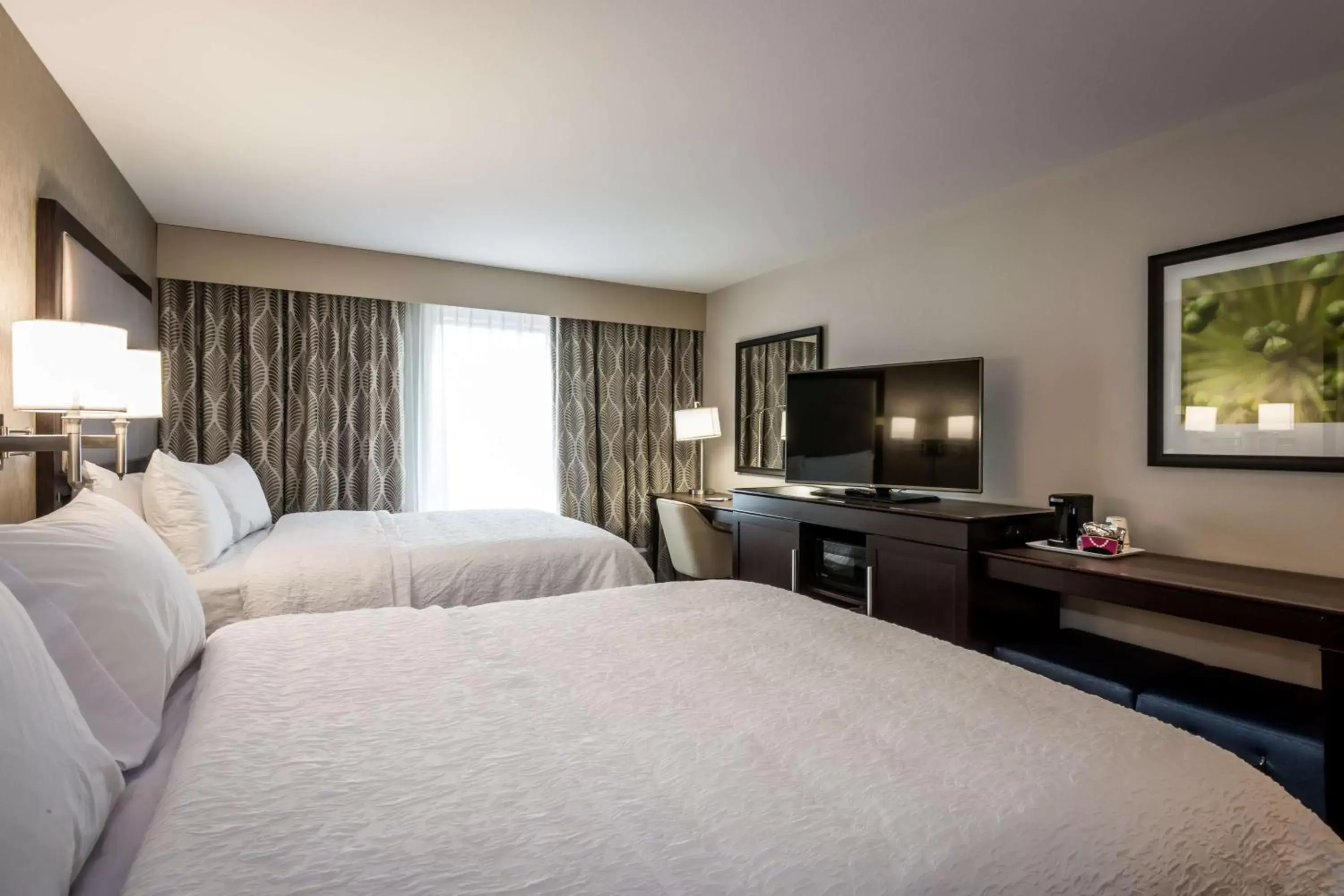 Queen Room with Two Queen Beds - Hearing Access/Non-Smoking in Hampton Inn & Suites By Hilton Hammond, In Queen Room with Two Queen Beds - Hearing Access/Non-Smoking in Hampton Inn & Suites By Hilton Hammond, In