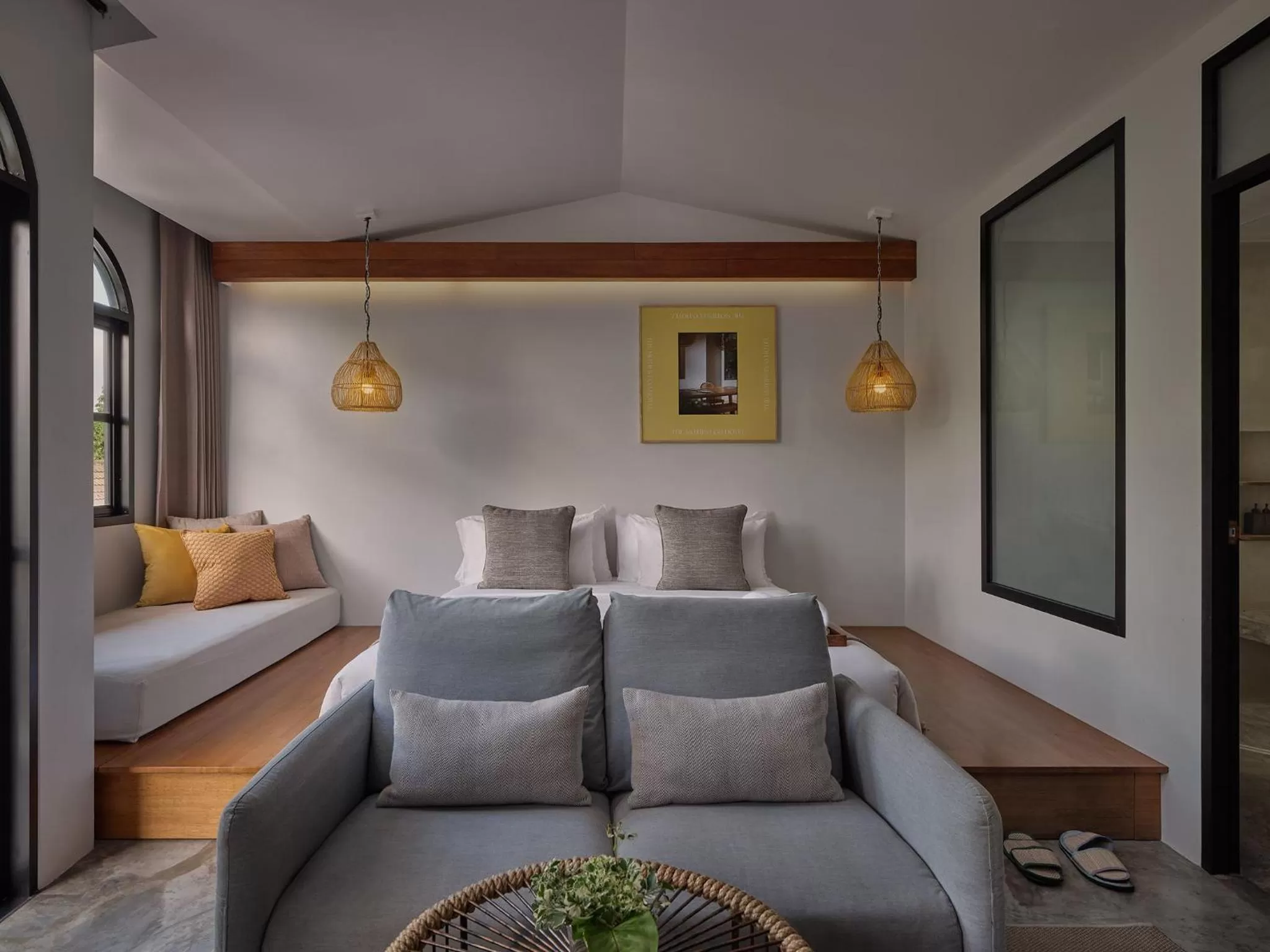 Bed in The Motifs Eco Hotel - SHA Extra Plus