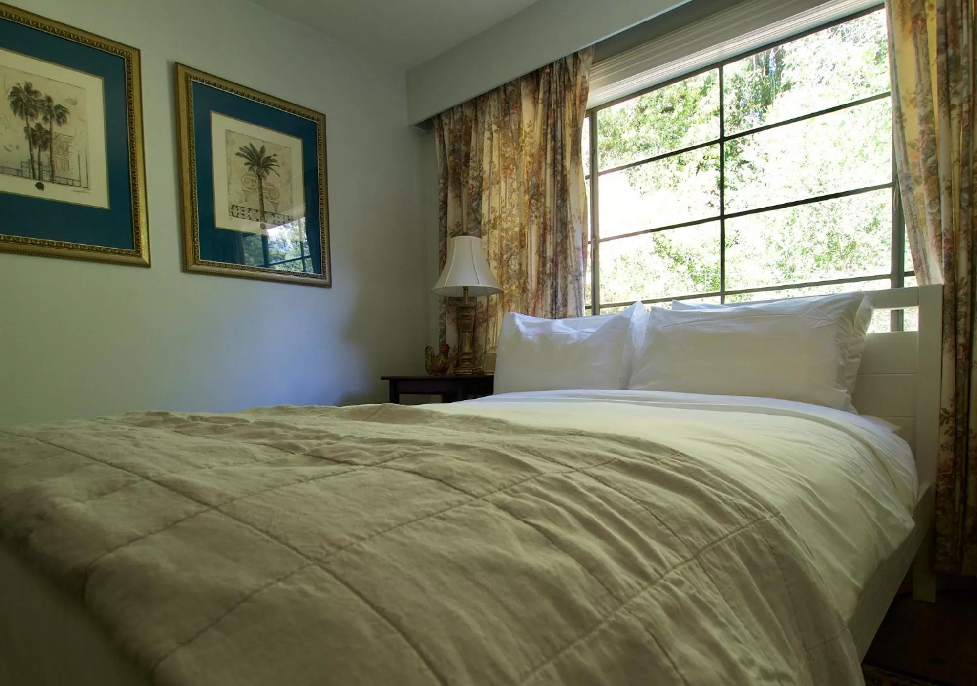 Bed in Mine and Farm, The Inn at Guerneville, CA