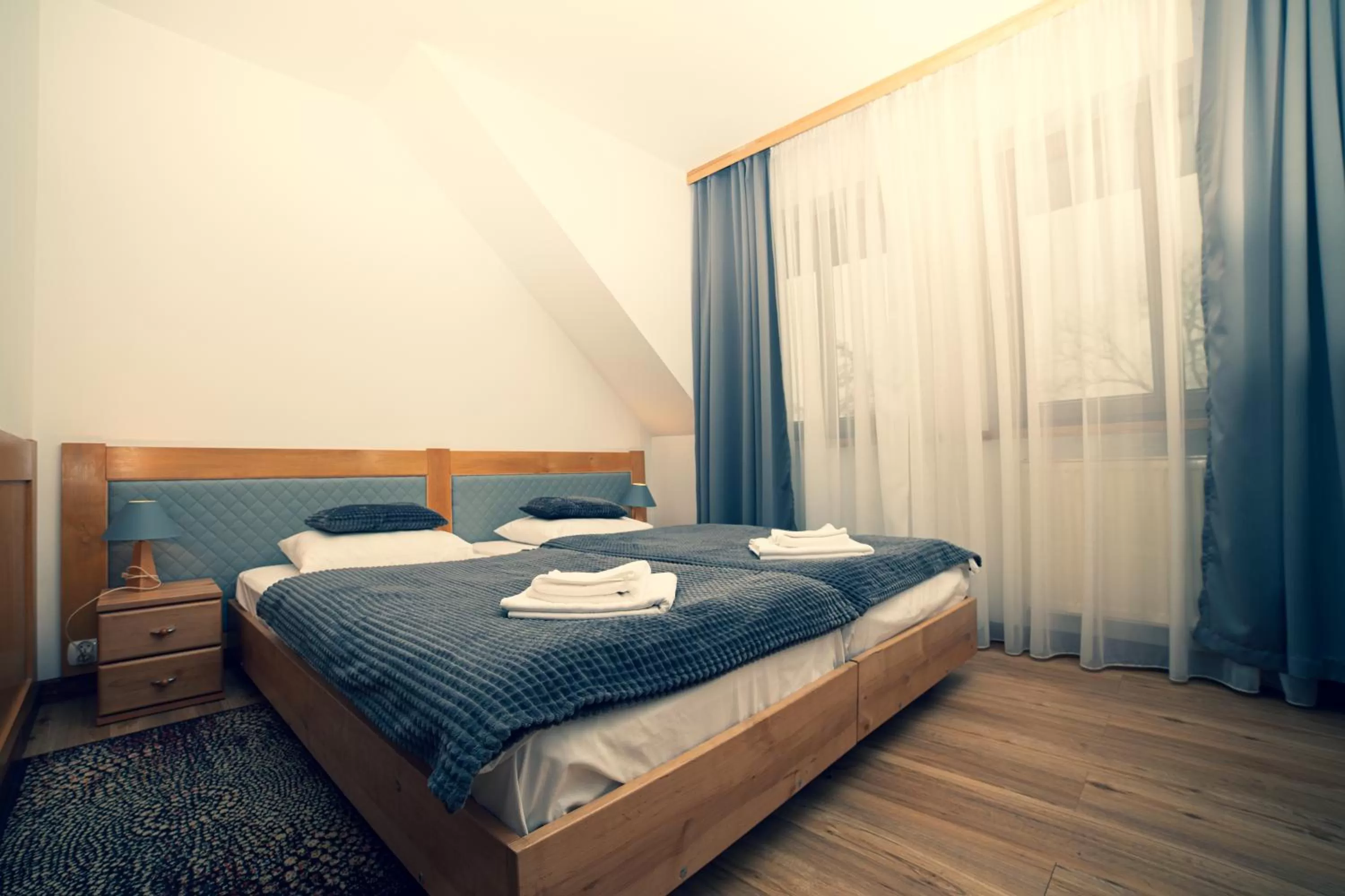 Bed in Gościniec Molo