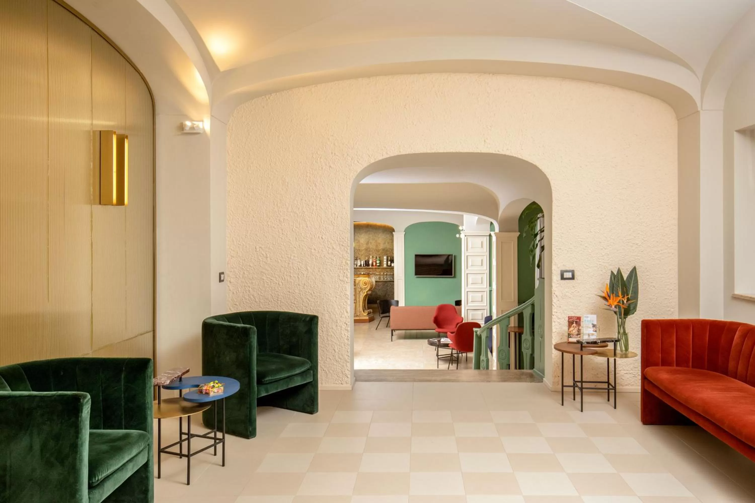 Lobby or reception in Hotel Colosseum