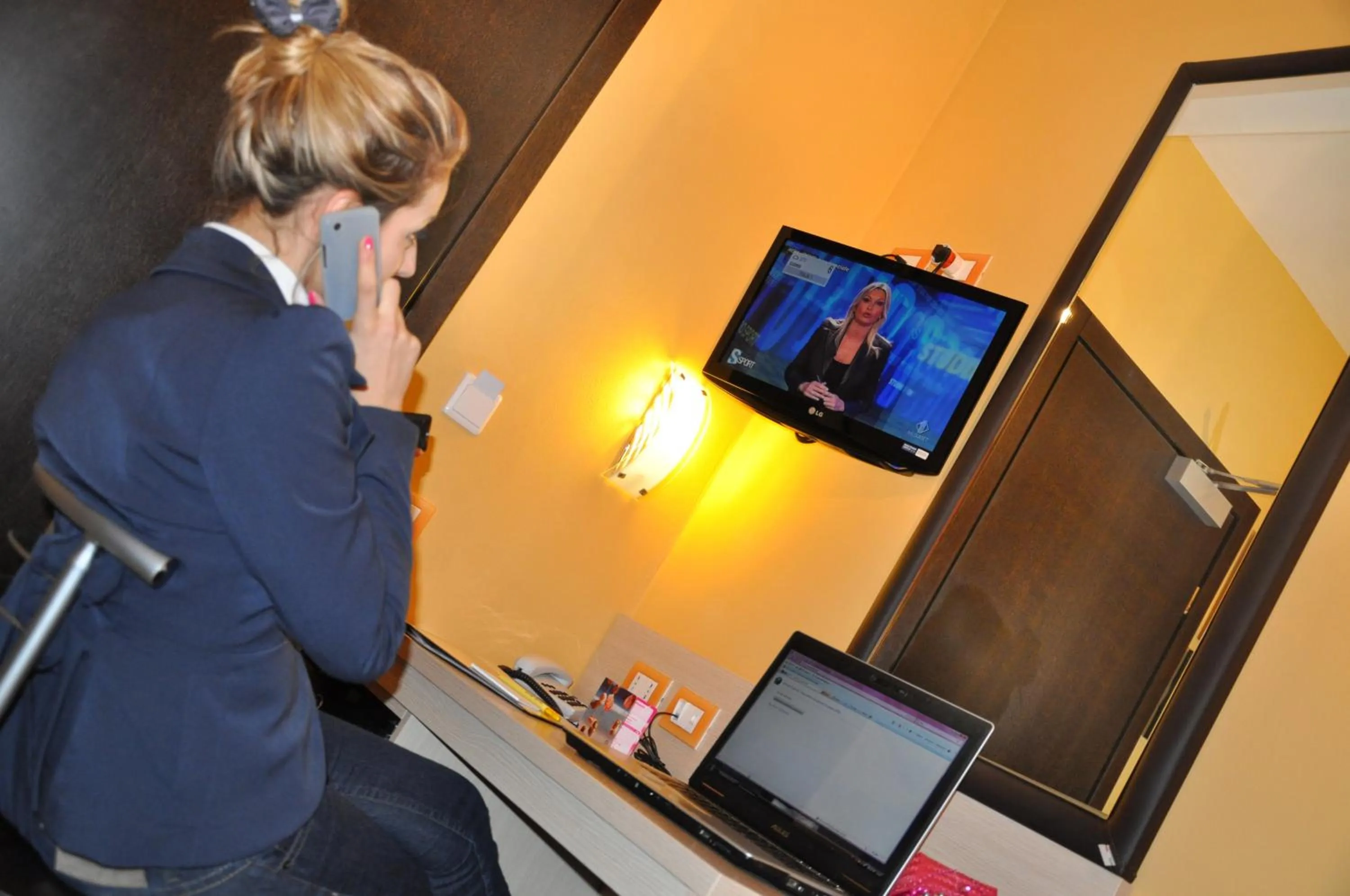 TV and multimedia in Hotel Eco Del Mare