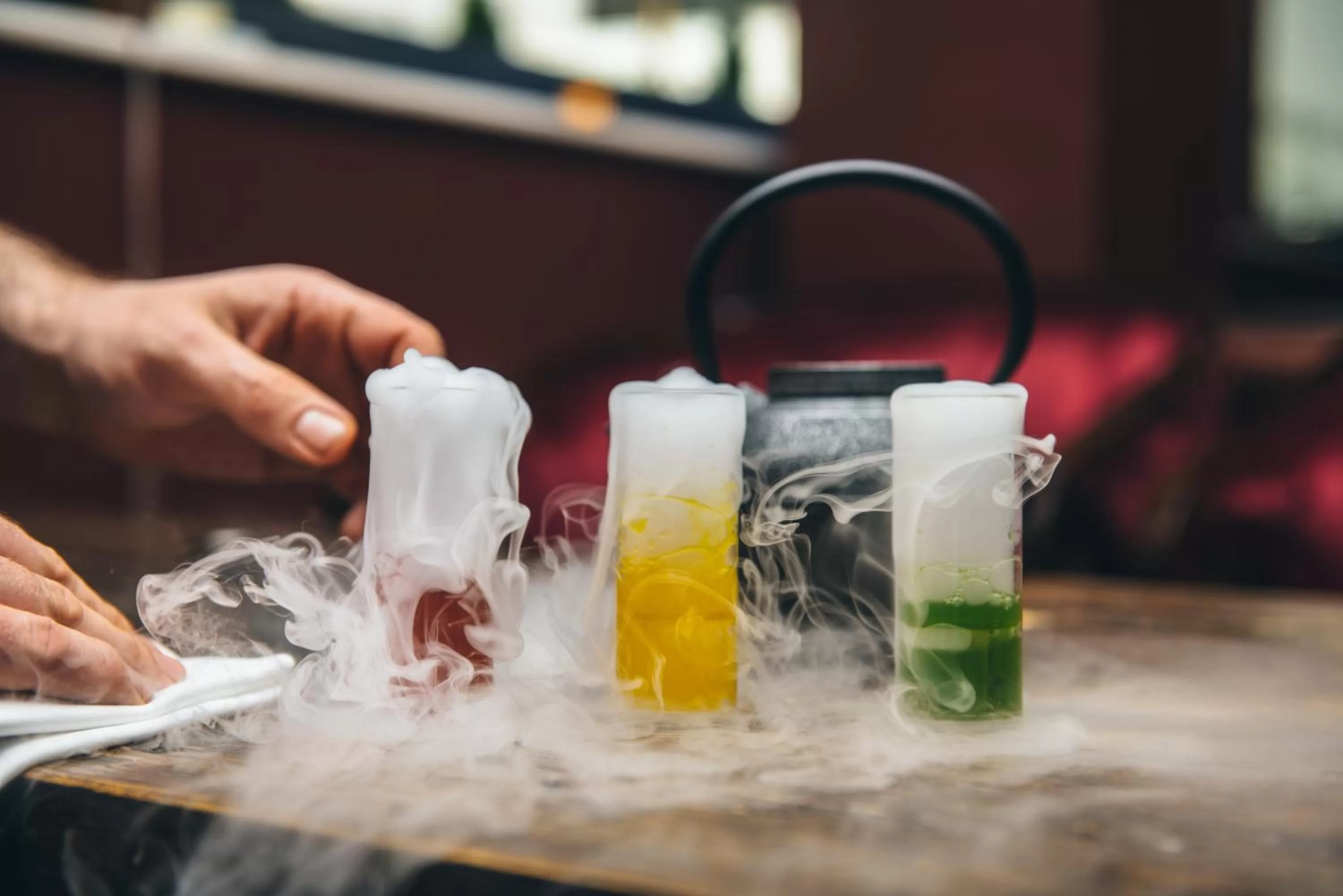 Alcoholic drinks in Karma Sanctum Soho Hotel