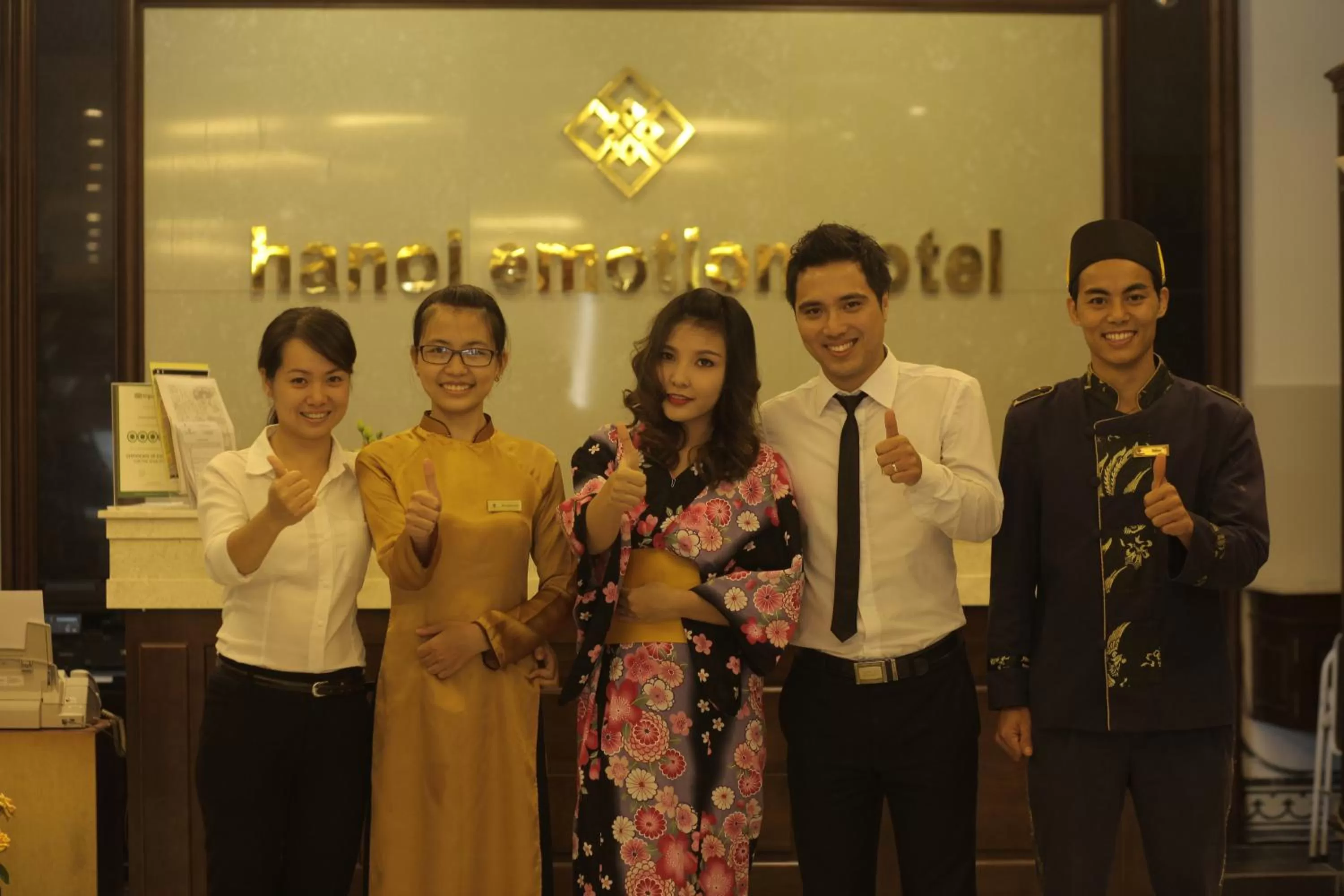Staff in Hanoi Emotion Hotel