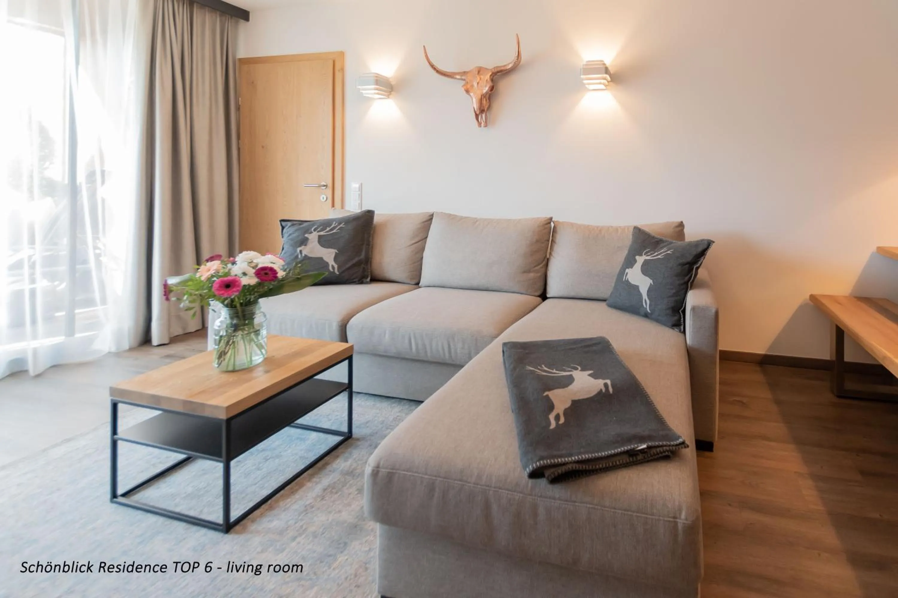 Living room, Seating Area in Schönblick Residence - Absolut Alpine Apartments