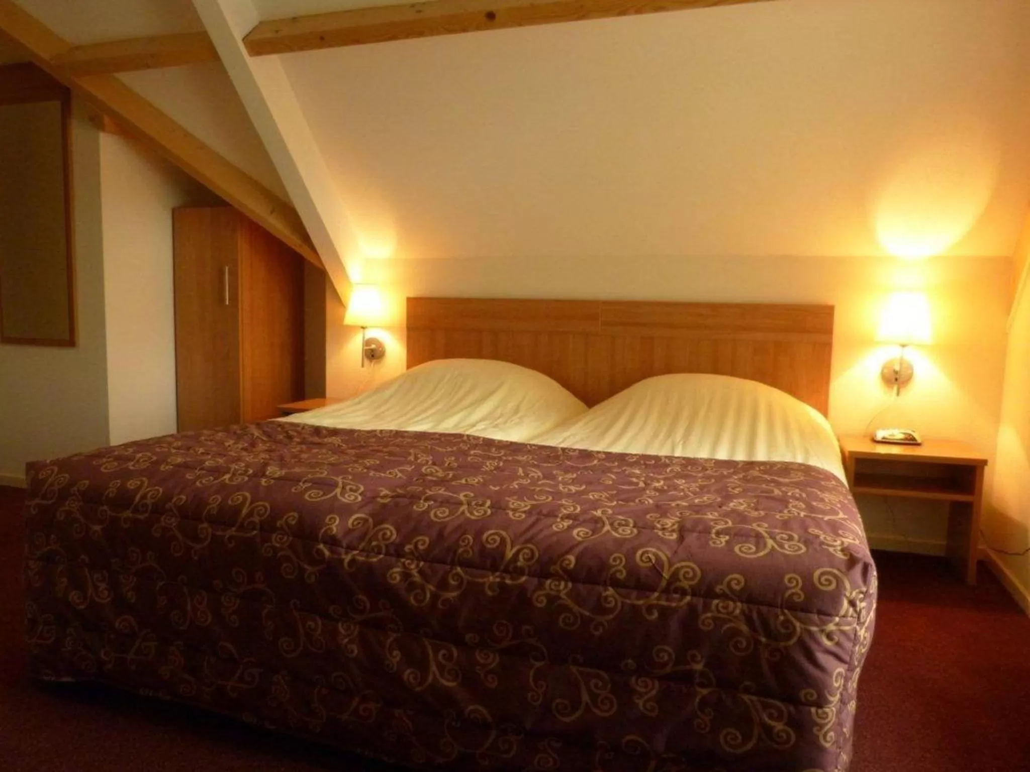 Photo of the whole room, Bed in Hotel Brasserie Oud Maren