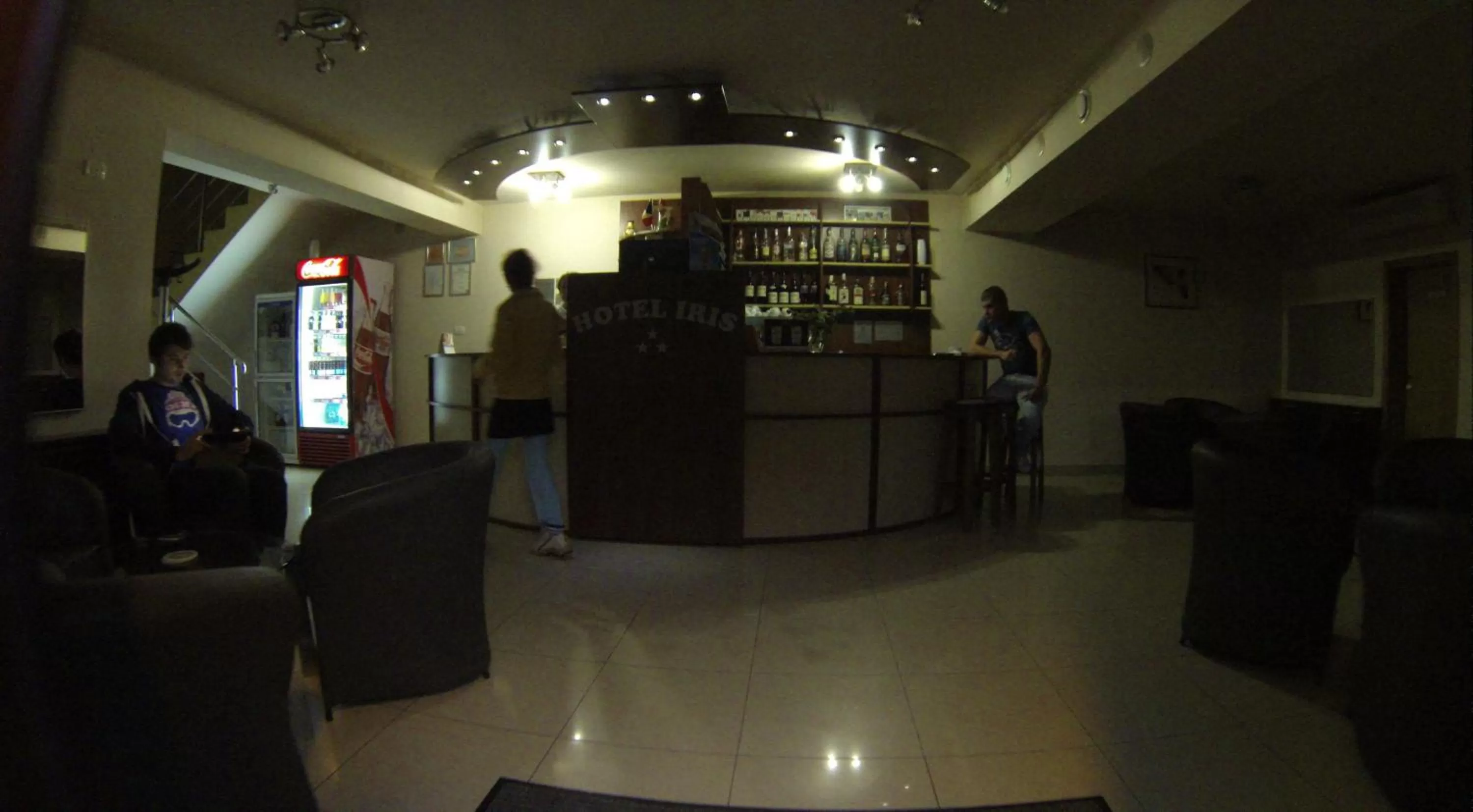 Lobby or reception in Hotel Iris