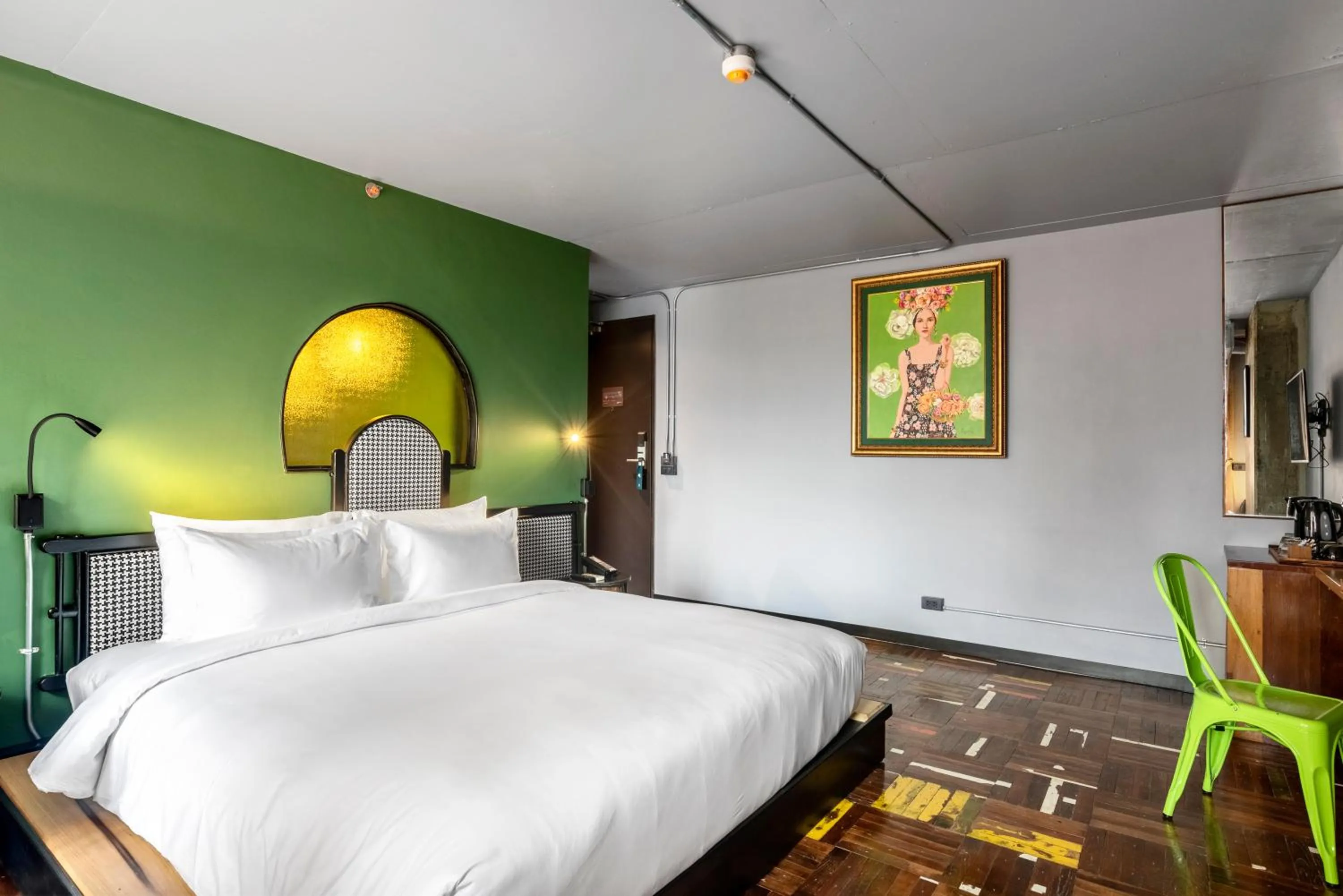 Bed in MeStyle Museum Hotel