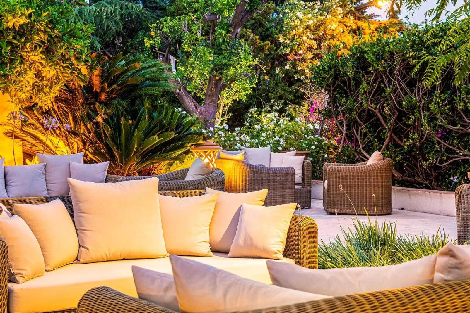 Patio in Best Western Premier Montfleuri