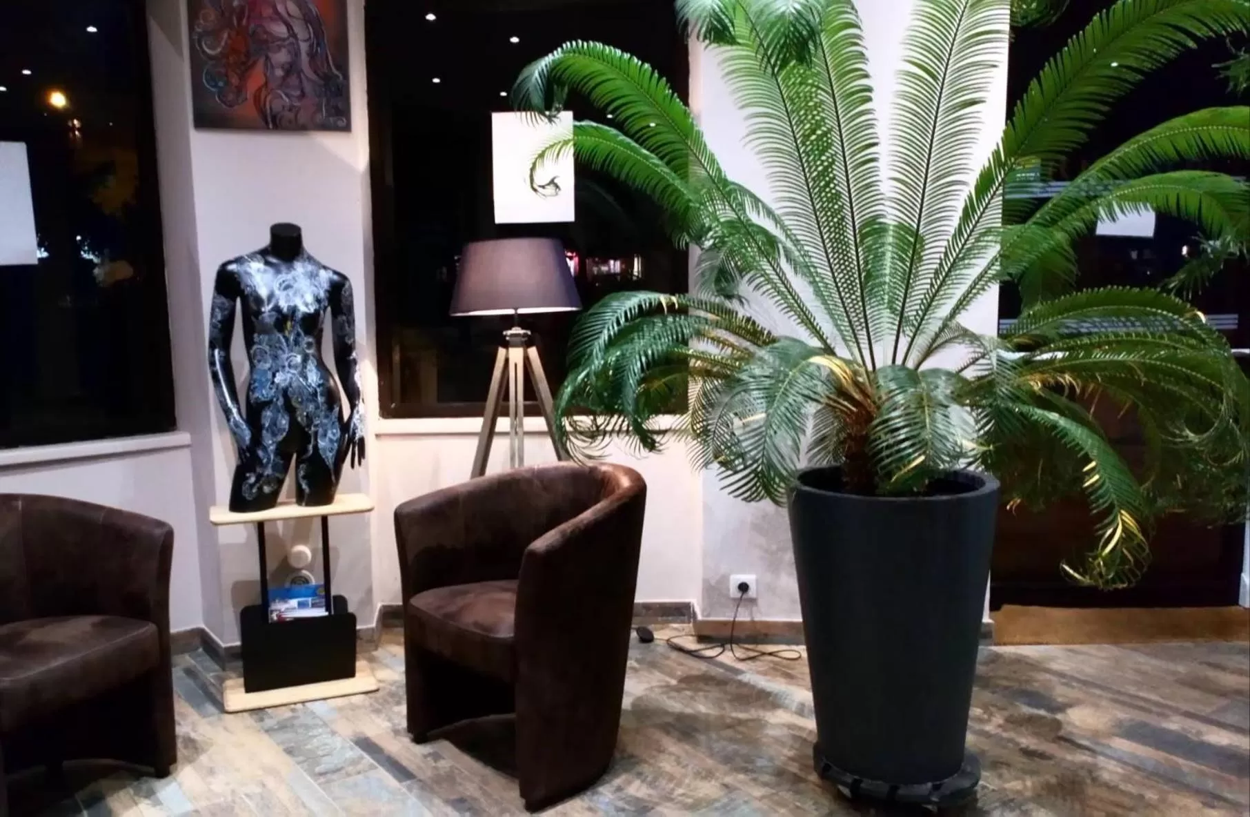 Living room in Hôtel La Couronne