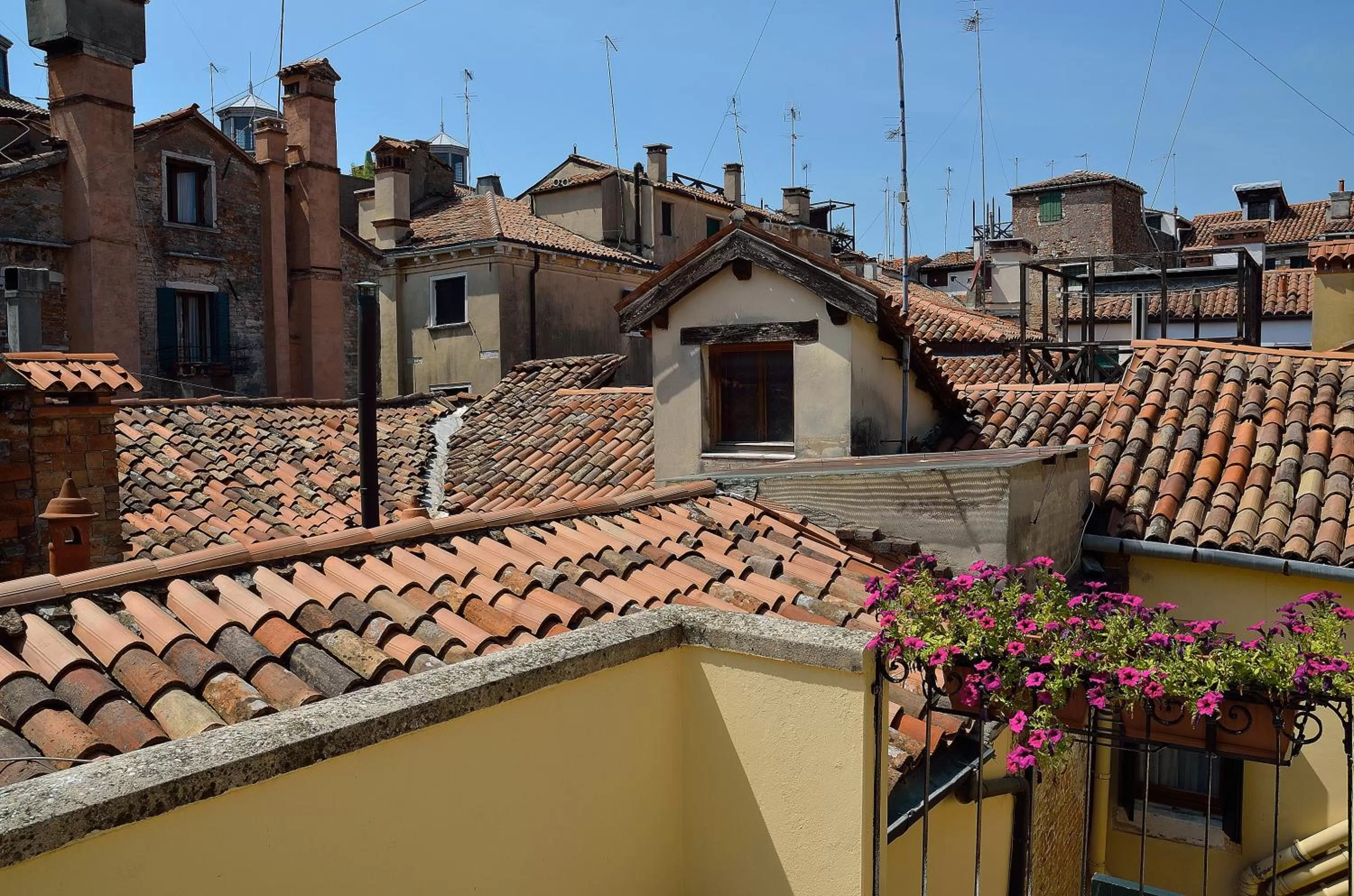 Balcony/Terrace in Residenza Goldoni