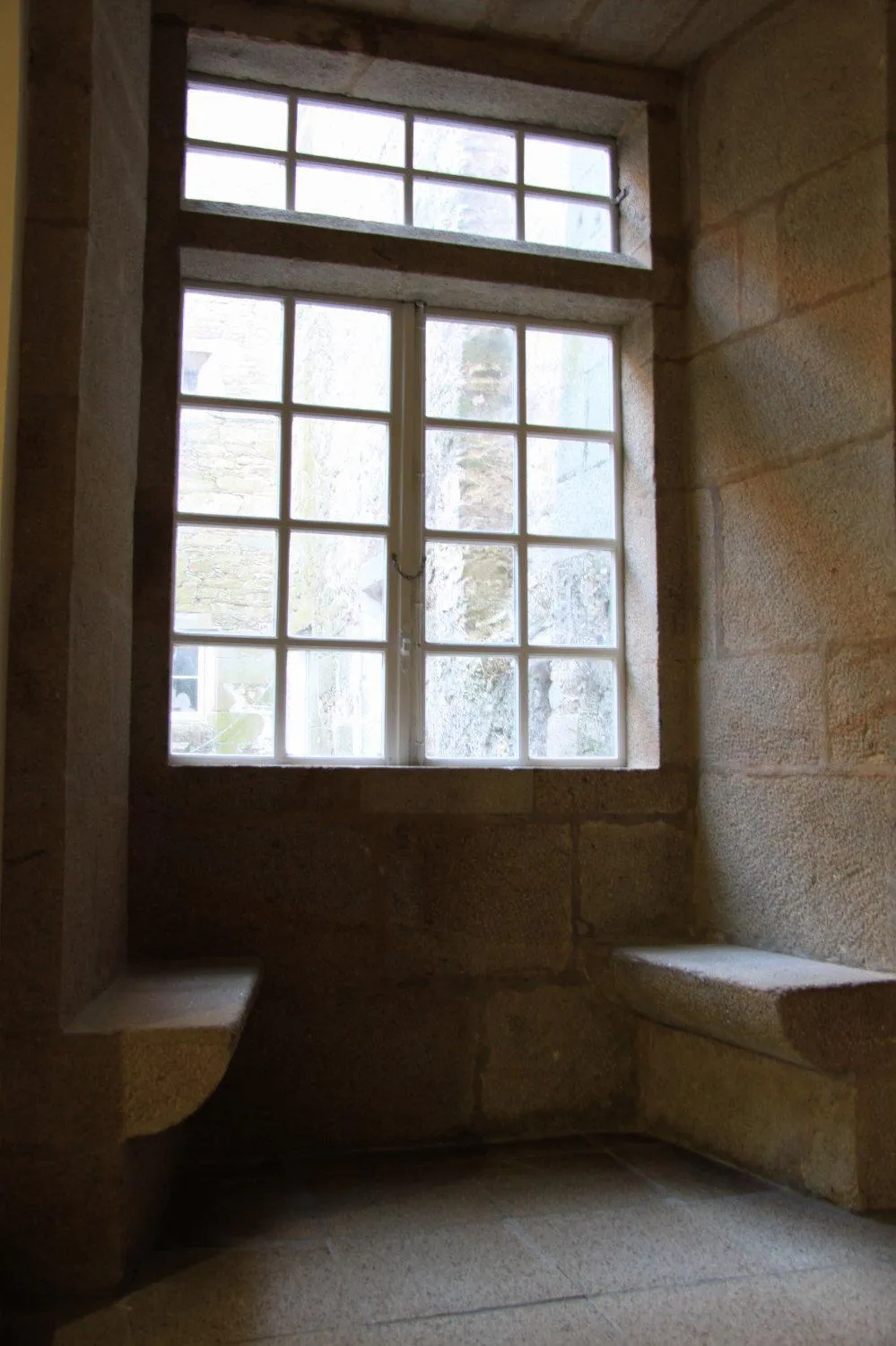 Decorative detail in Hospedería San Martín Pinario