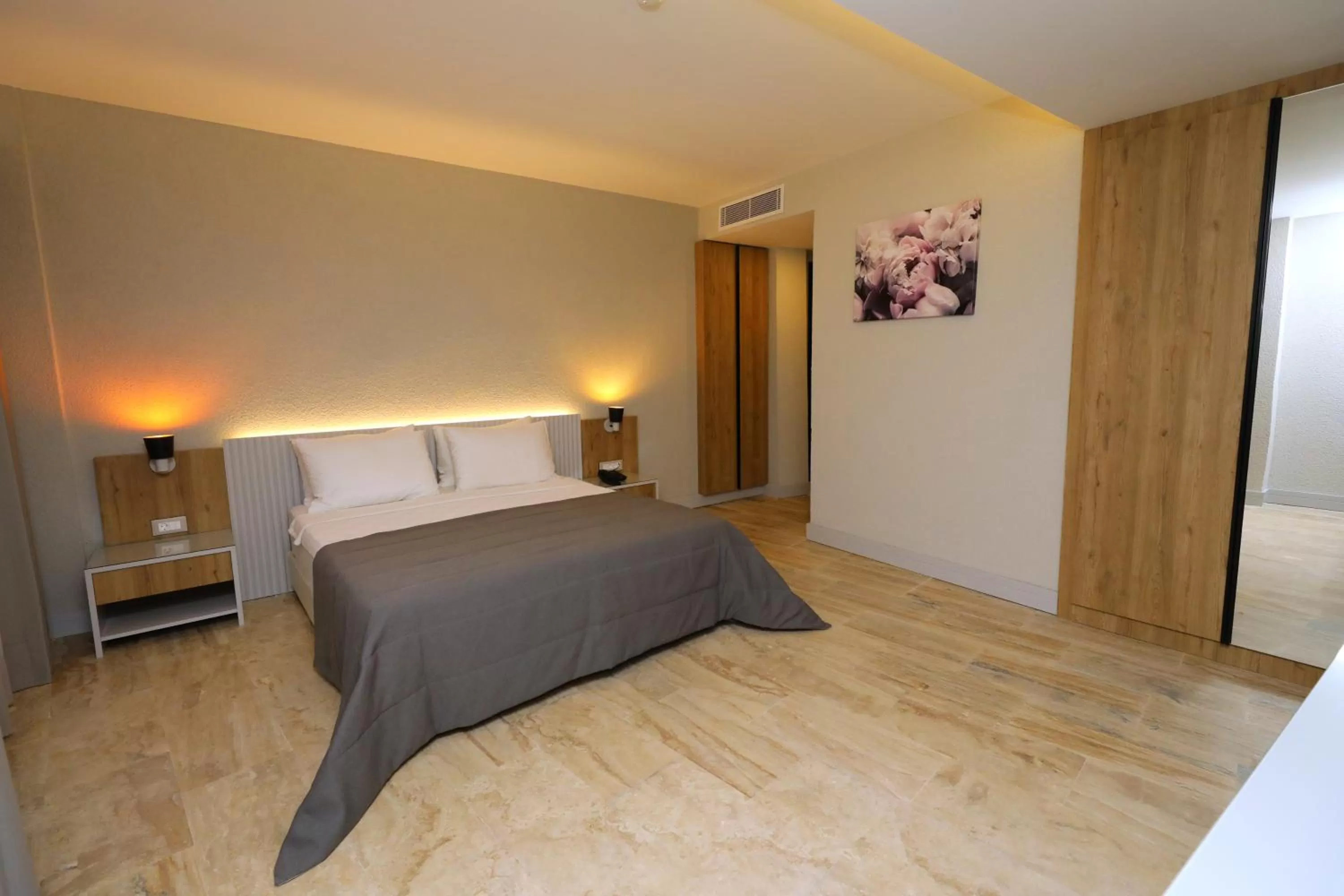 Bed in Ariel Hotel Alaçatı