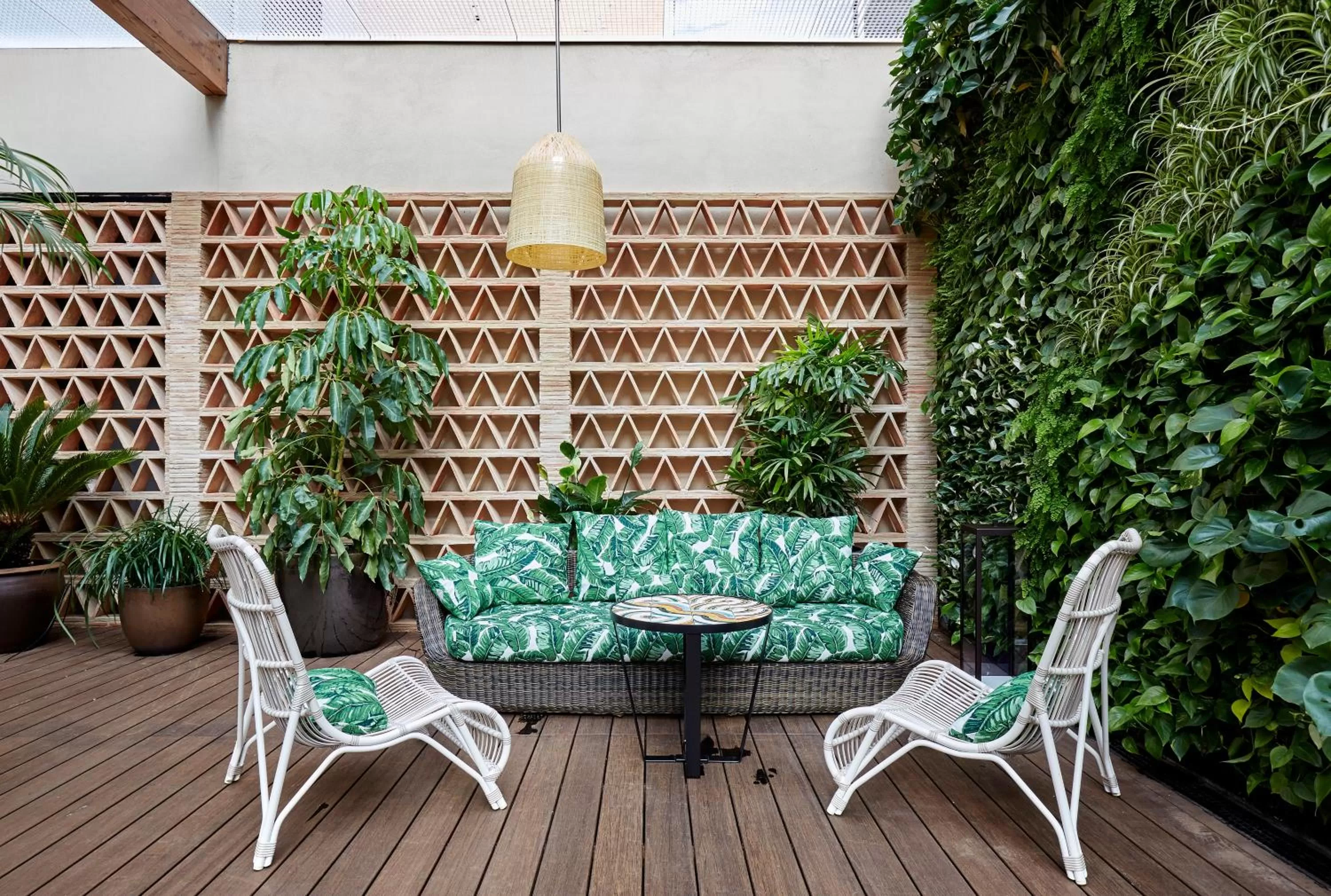 Patio in Radisson Blu 1882 Hotel, Barcelona Sagrada Familia