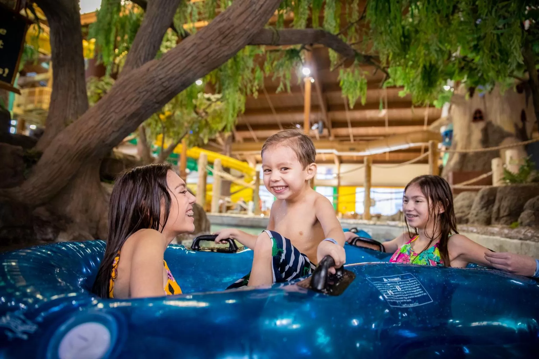 Aqua park in Timber Ridge Lodge and Waterpark
