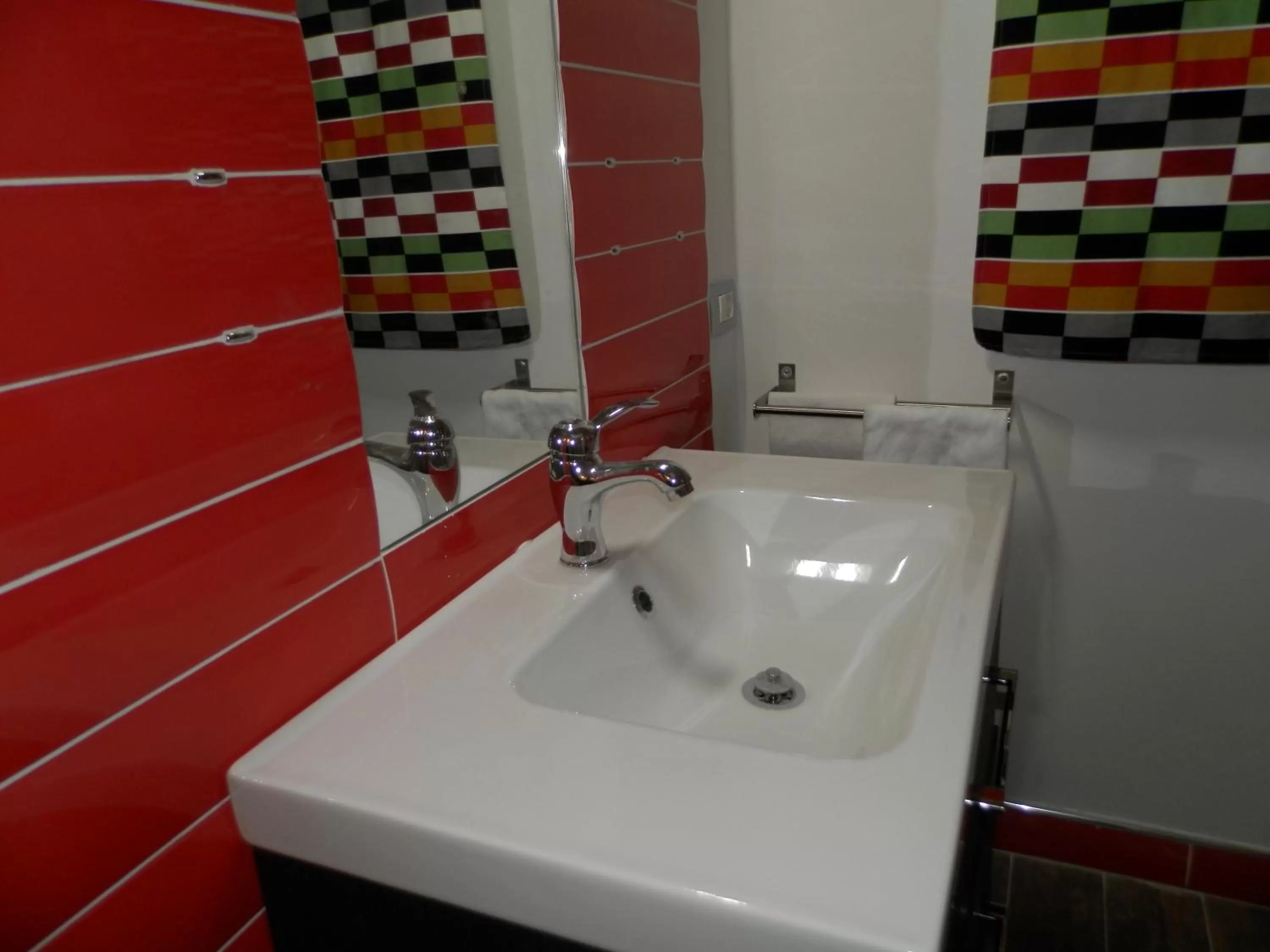 Bathroom in B&B Villa del Sole Relais