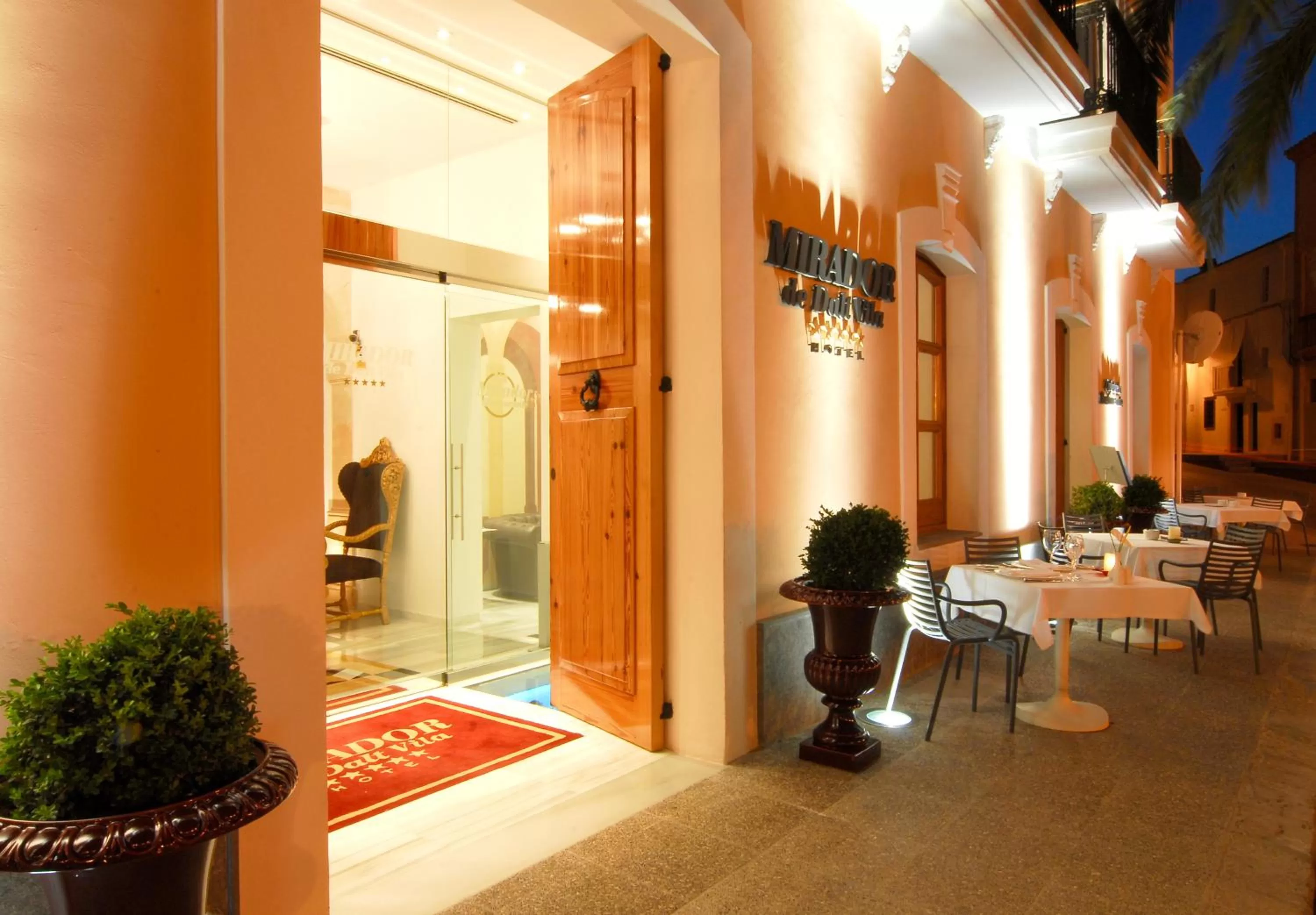 Facade/entrance in Mirador de Dalt Vila-Relais & Chateaux