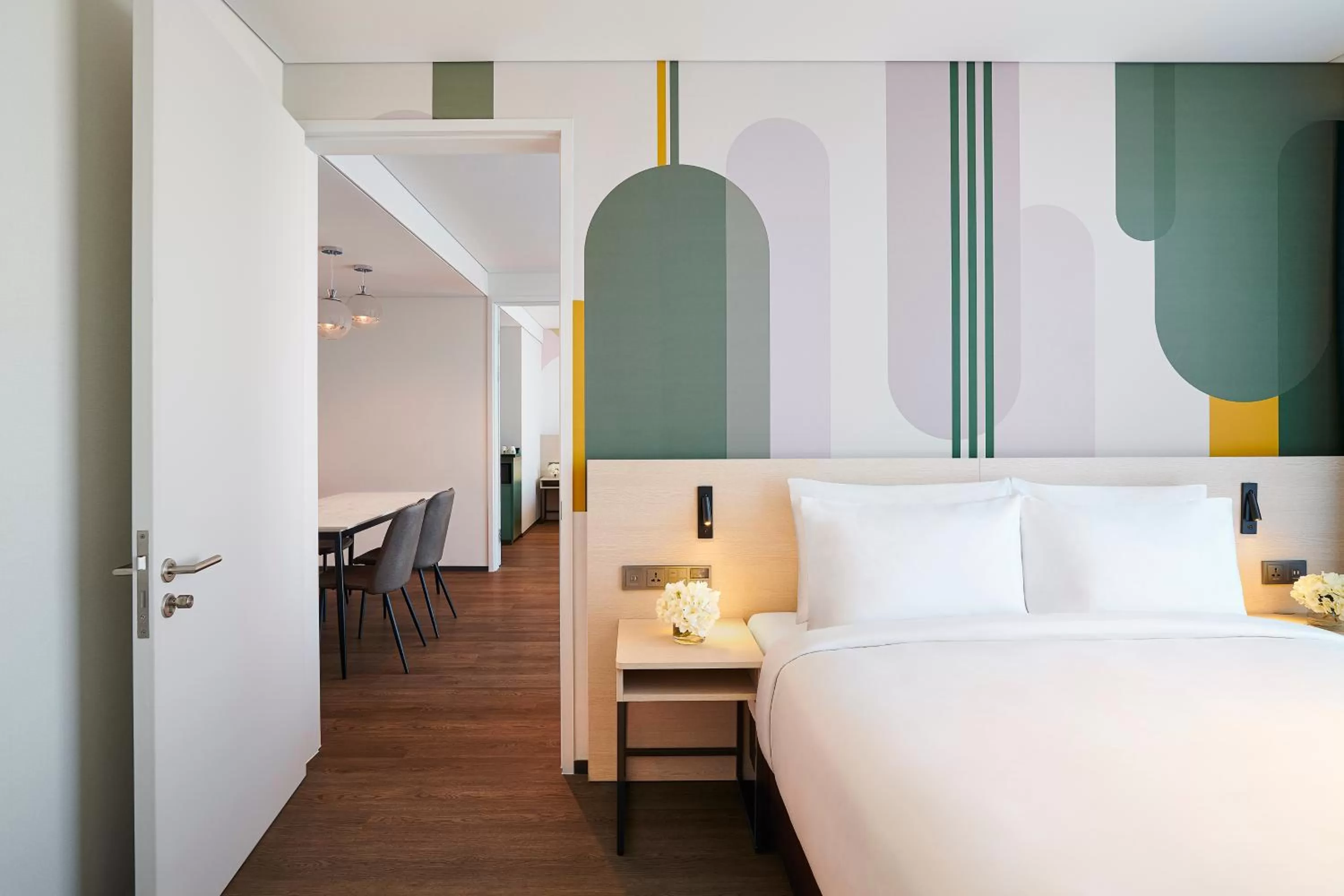 Bed in ibis Styles Ambassador Incheon Airport T2