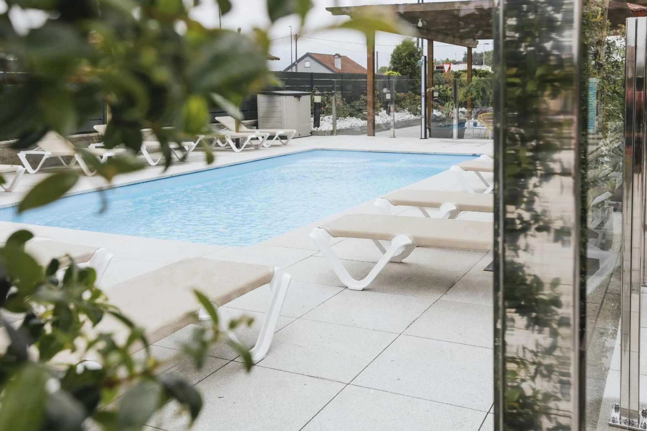 Swimming pool in Hotel Alfonso I