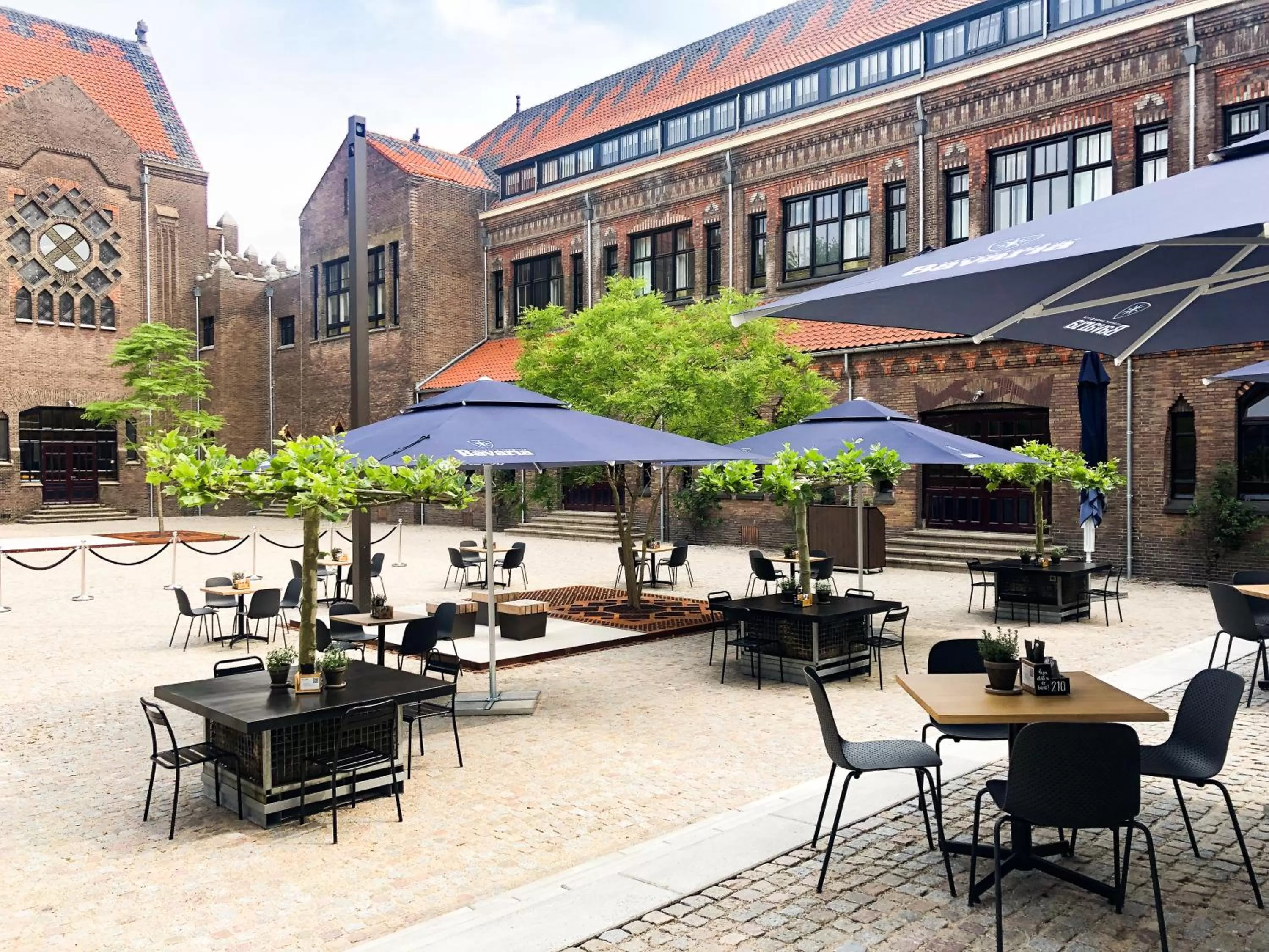 Patio in Hotel Mariënhage