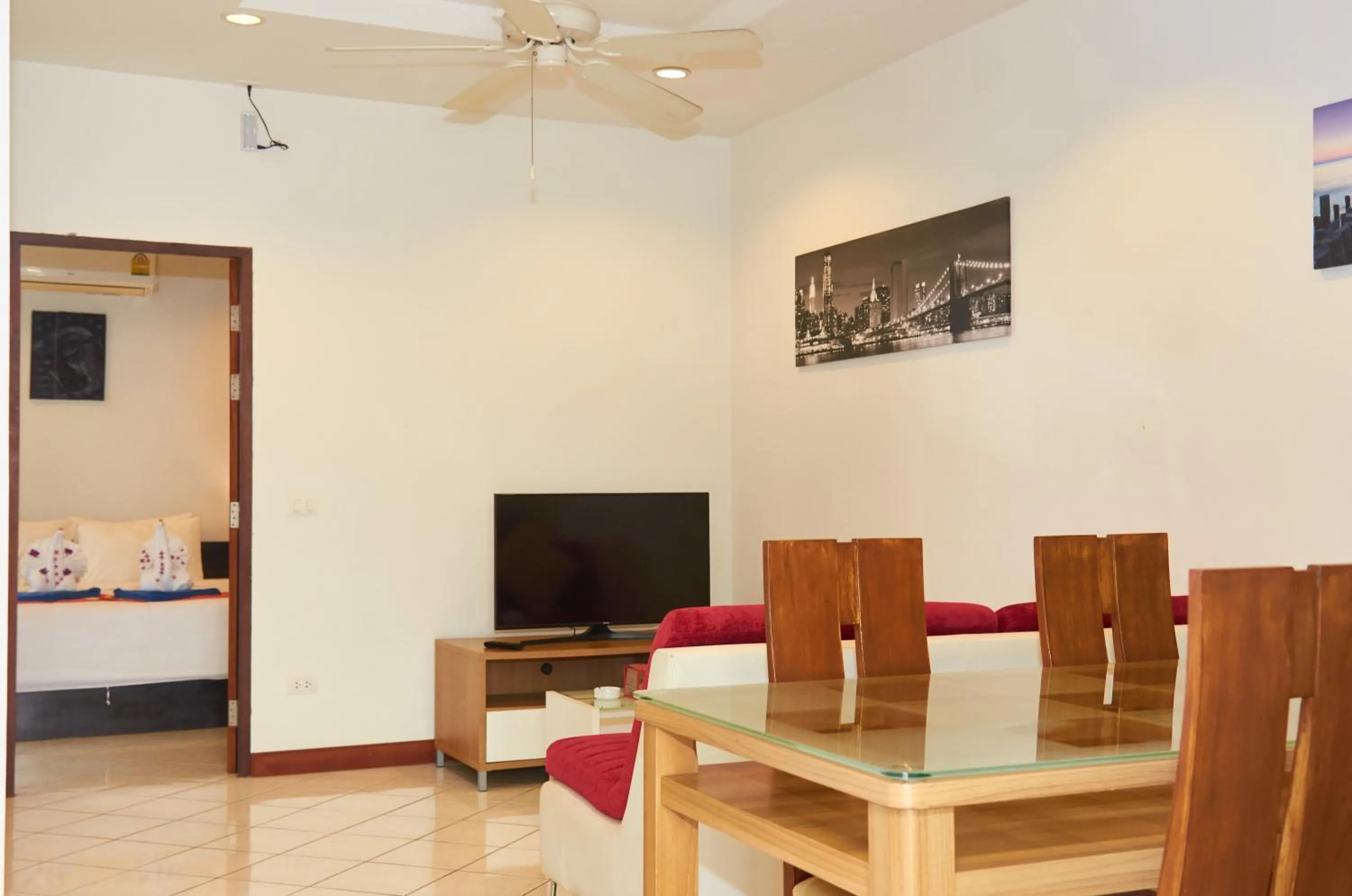 Living room in Phuket Riviera Villas Hotel