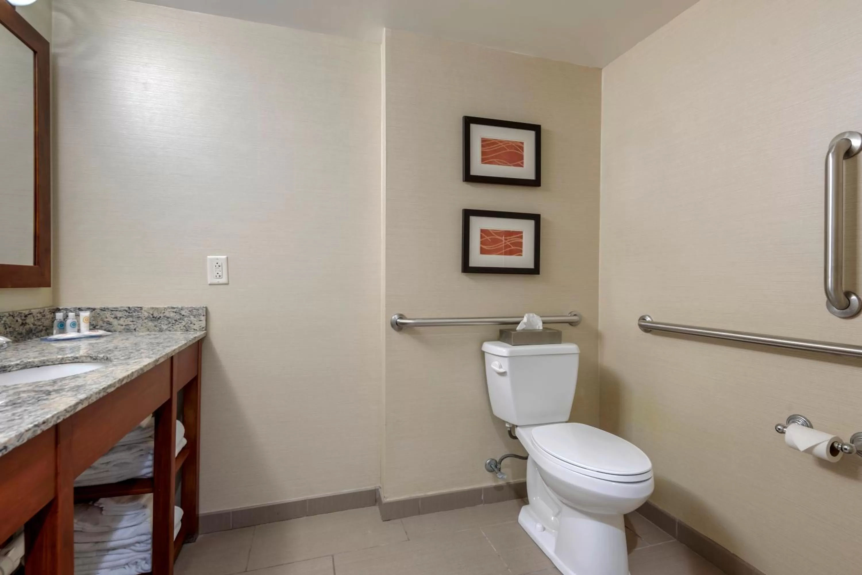 Bathroom in Comfort Inn The Pointe