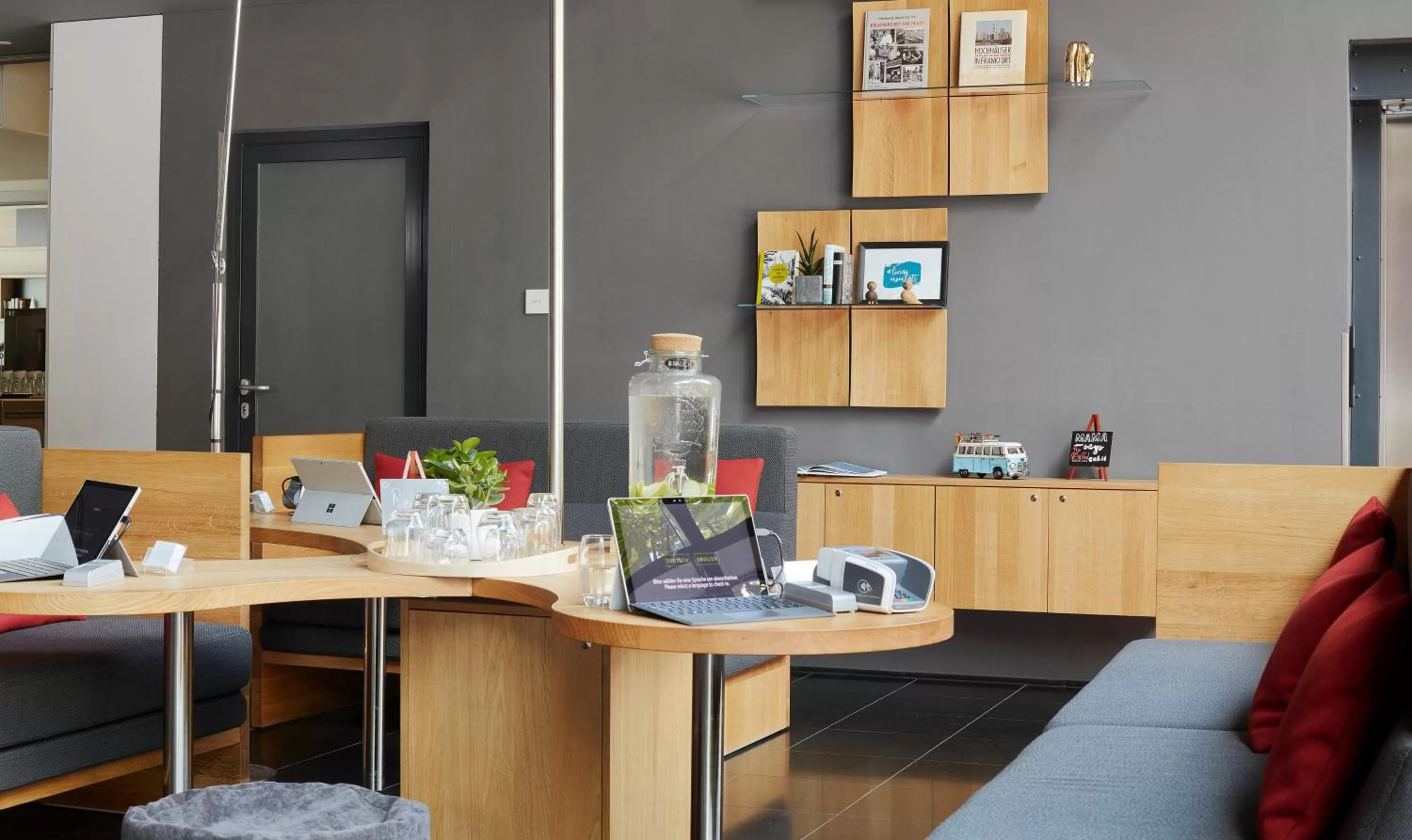 Lobby or reception in Living Hotel Frankfurt