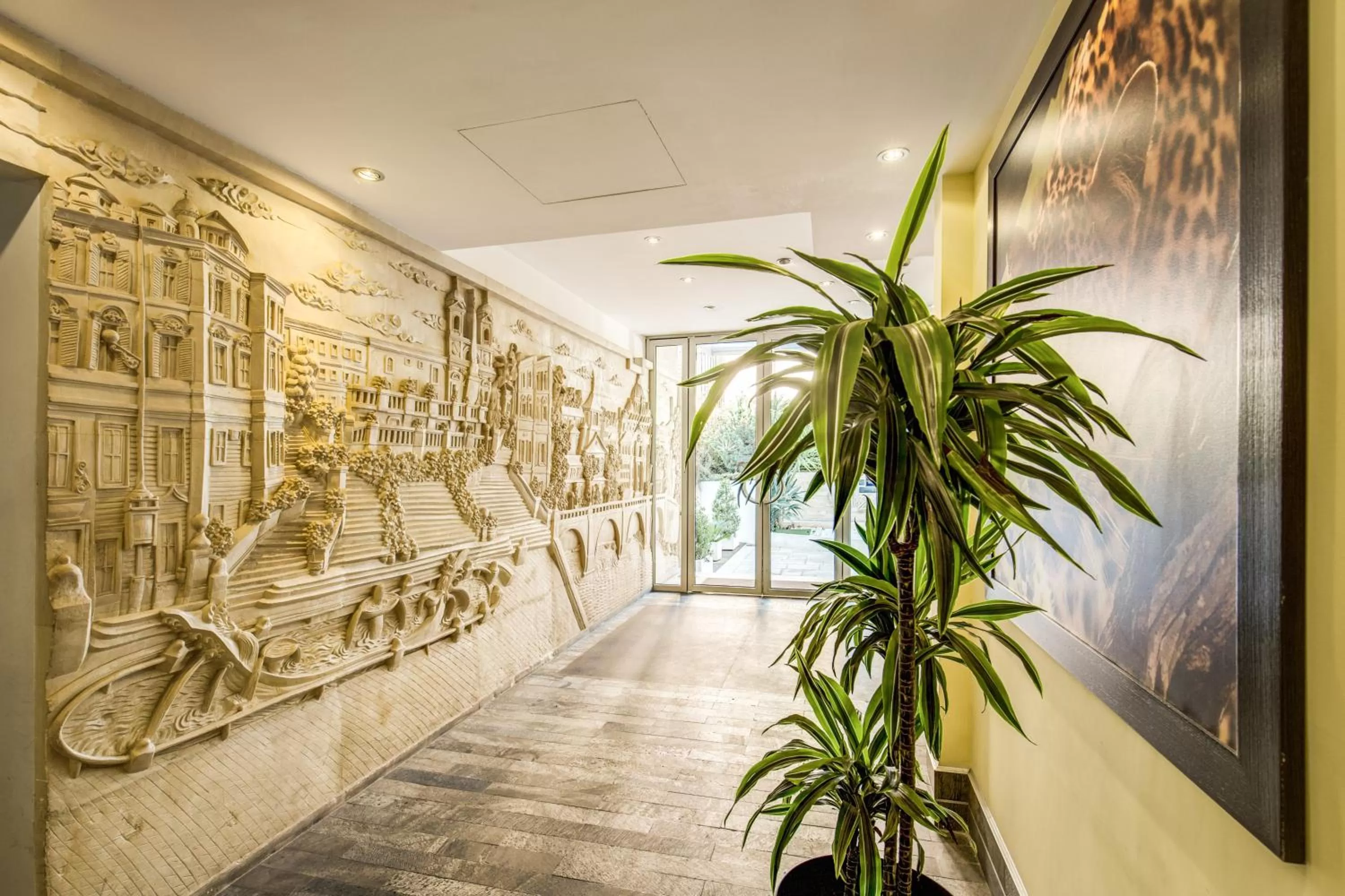 Lobby or reception in Ginevra Palace Hotel