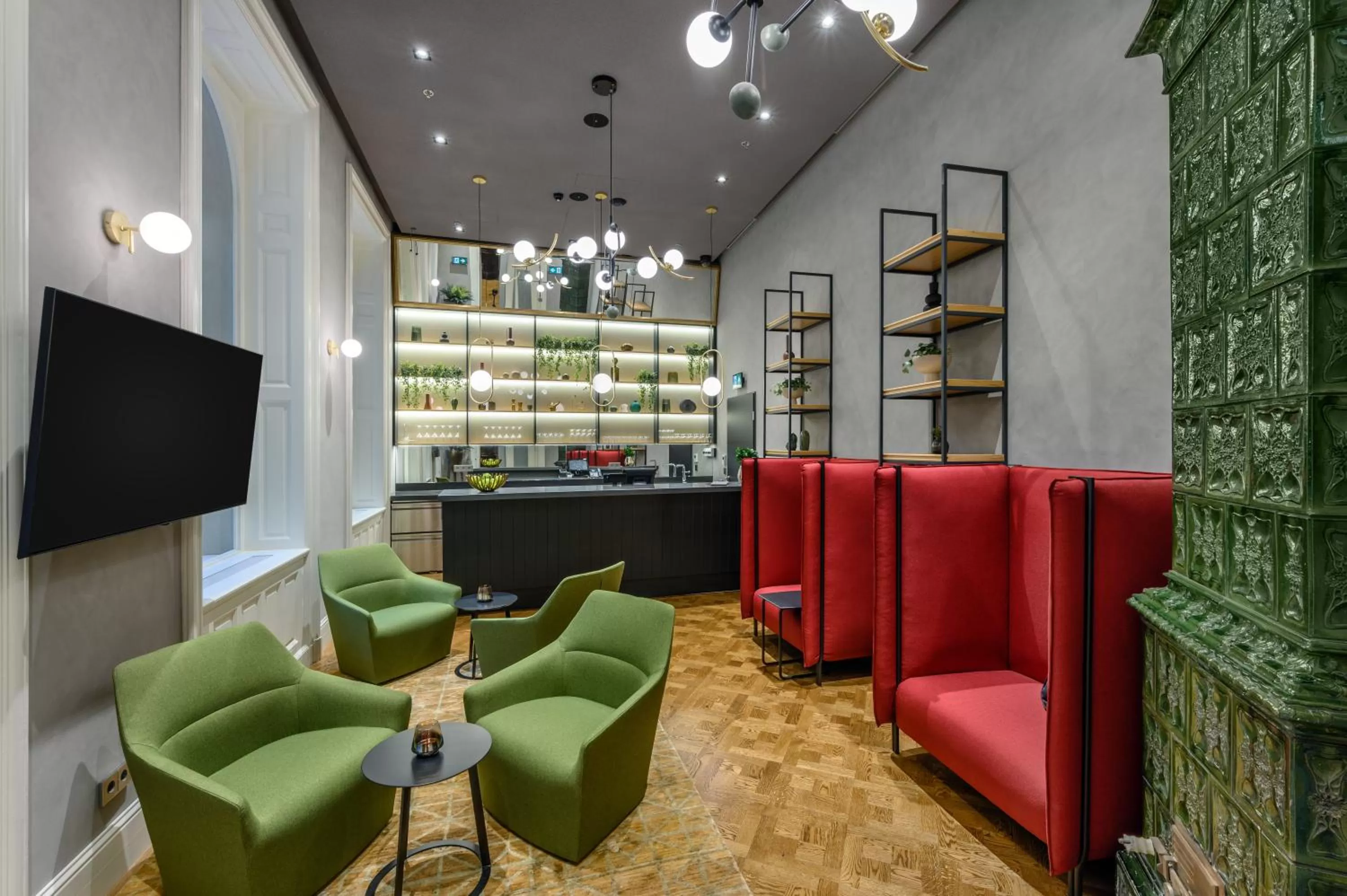 Lounge or bar in Hotel Oktogon Haggenmacher by Continental Group