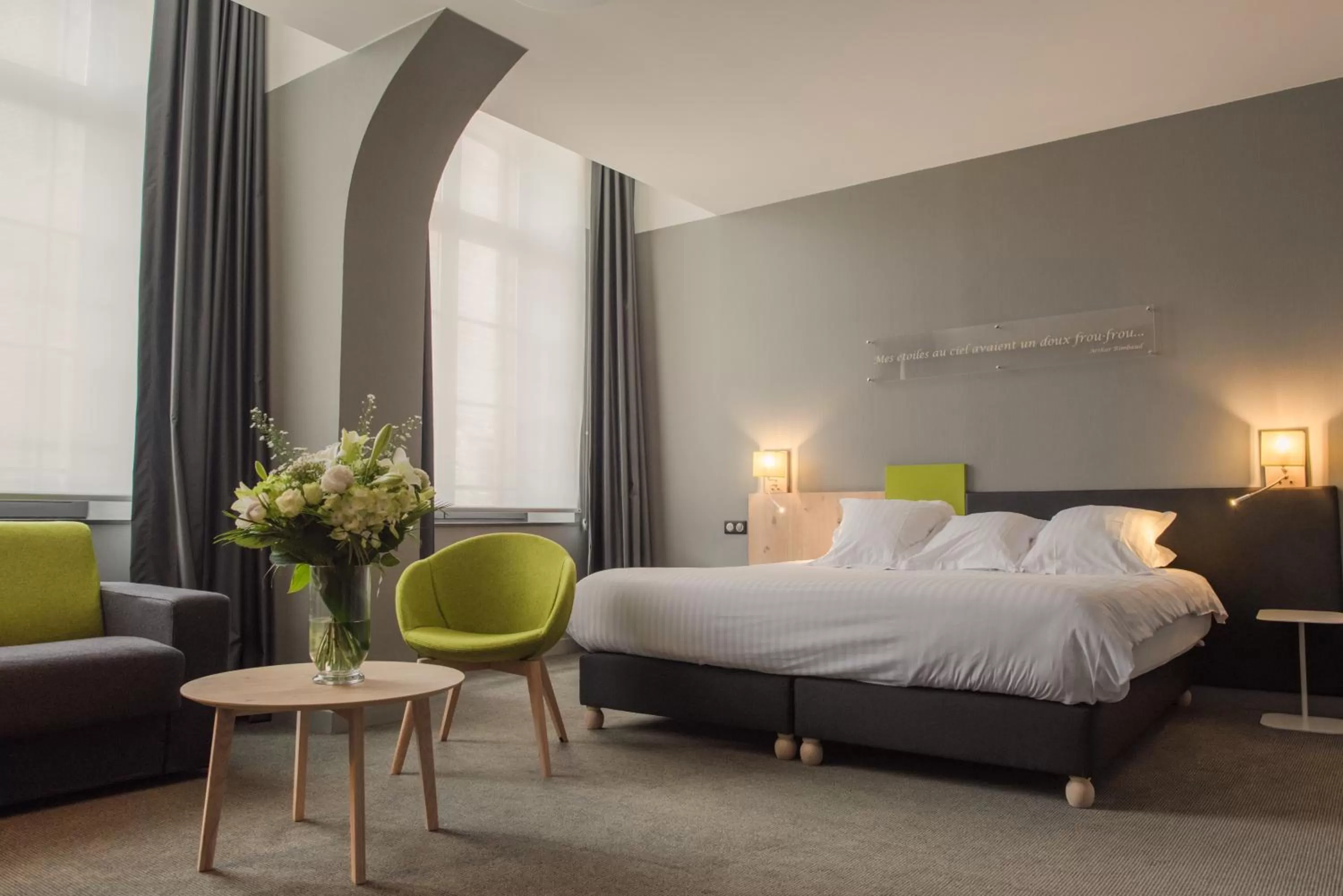 Photo of the whole room, Bed in Best Western Hôtel Hermitage