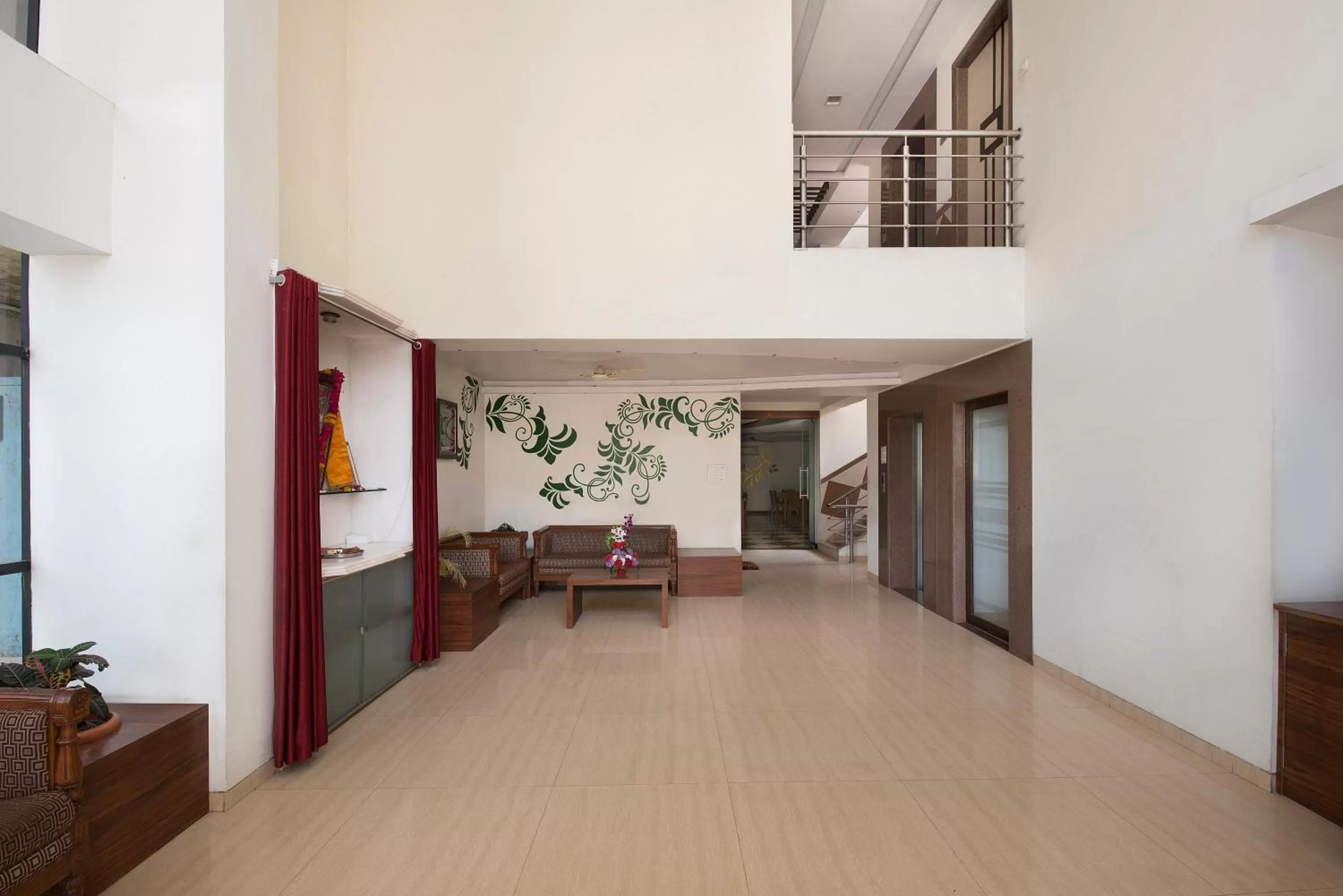 Lobby or reception in Hotel Vaikunth By Adamo