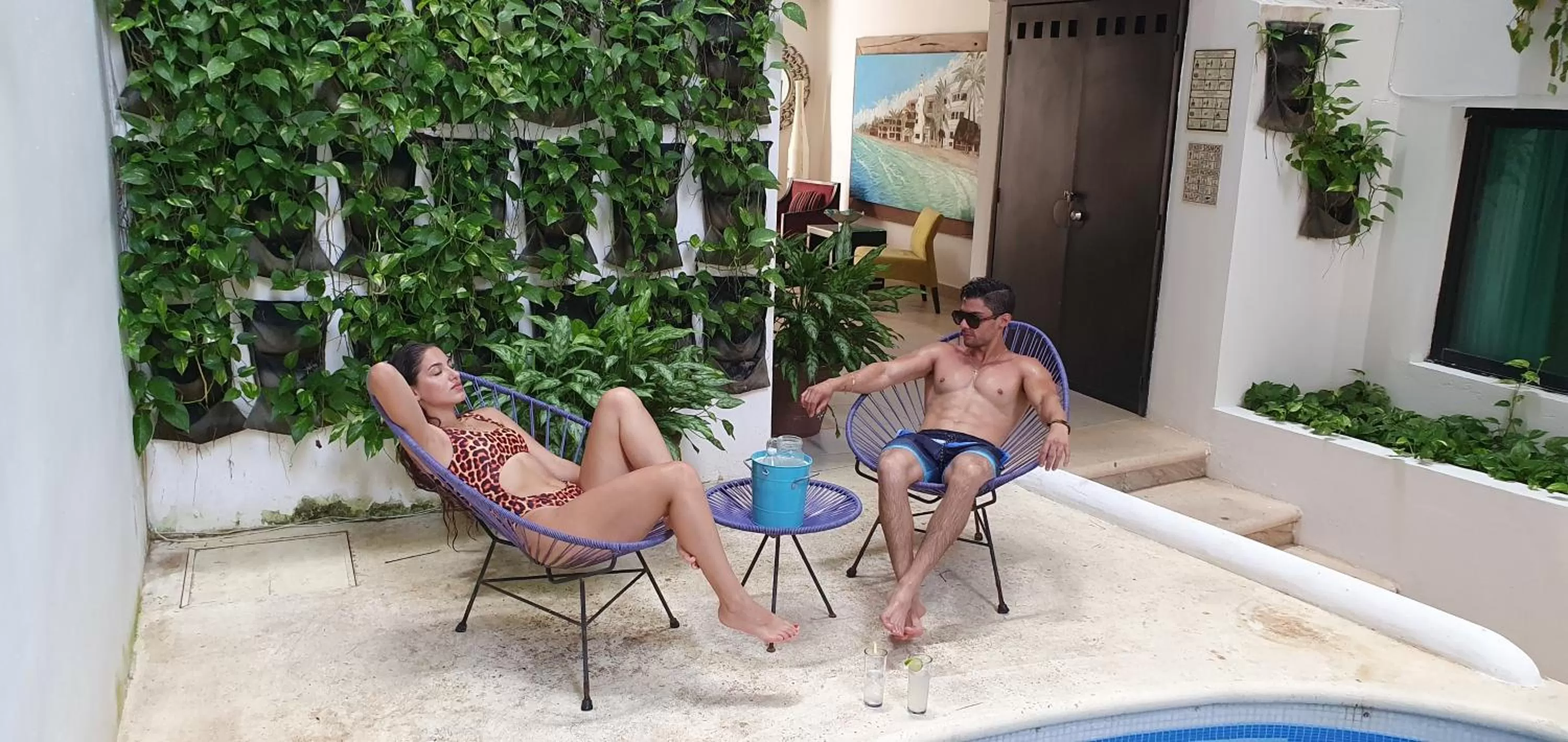 Living room in Casa Ticul Hotel Boutique - 5Th Ave by BFH