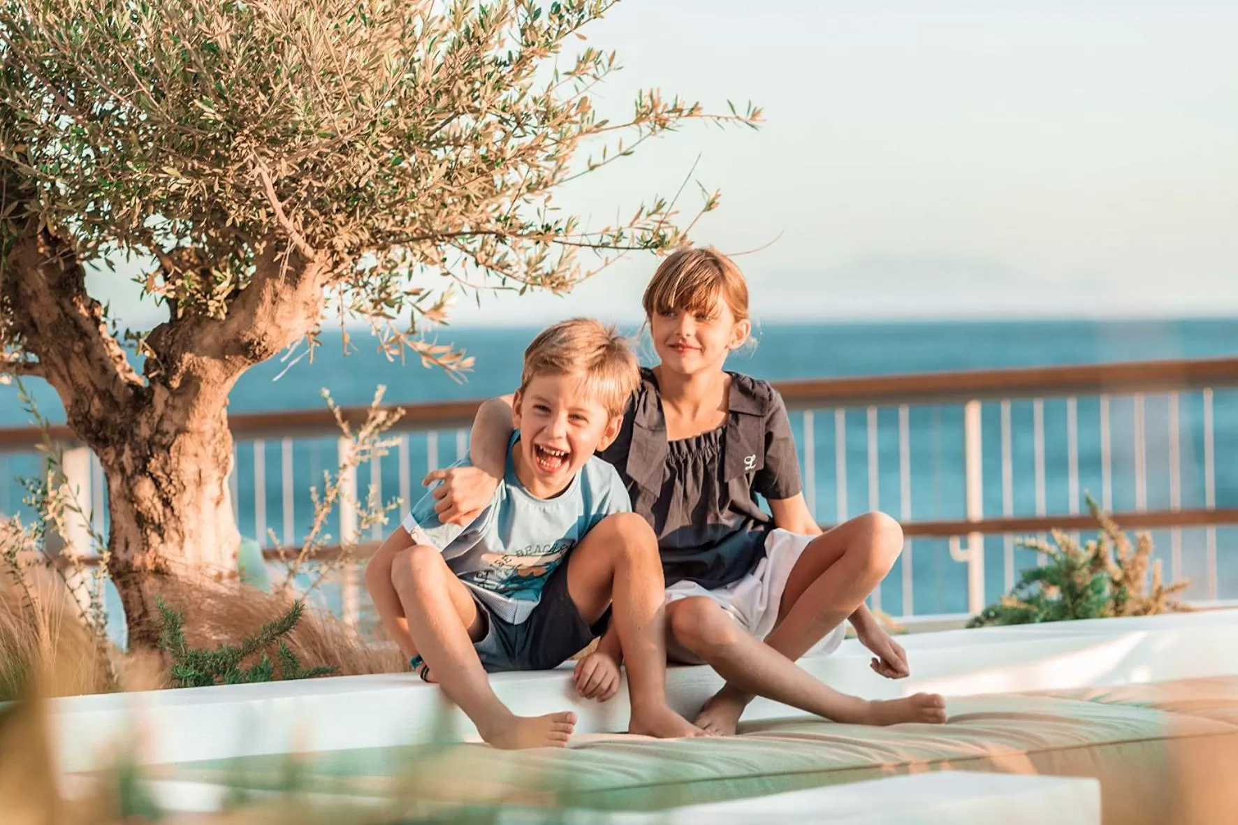 People in Mitsis Summer Palace