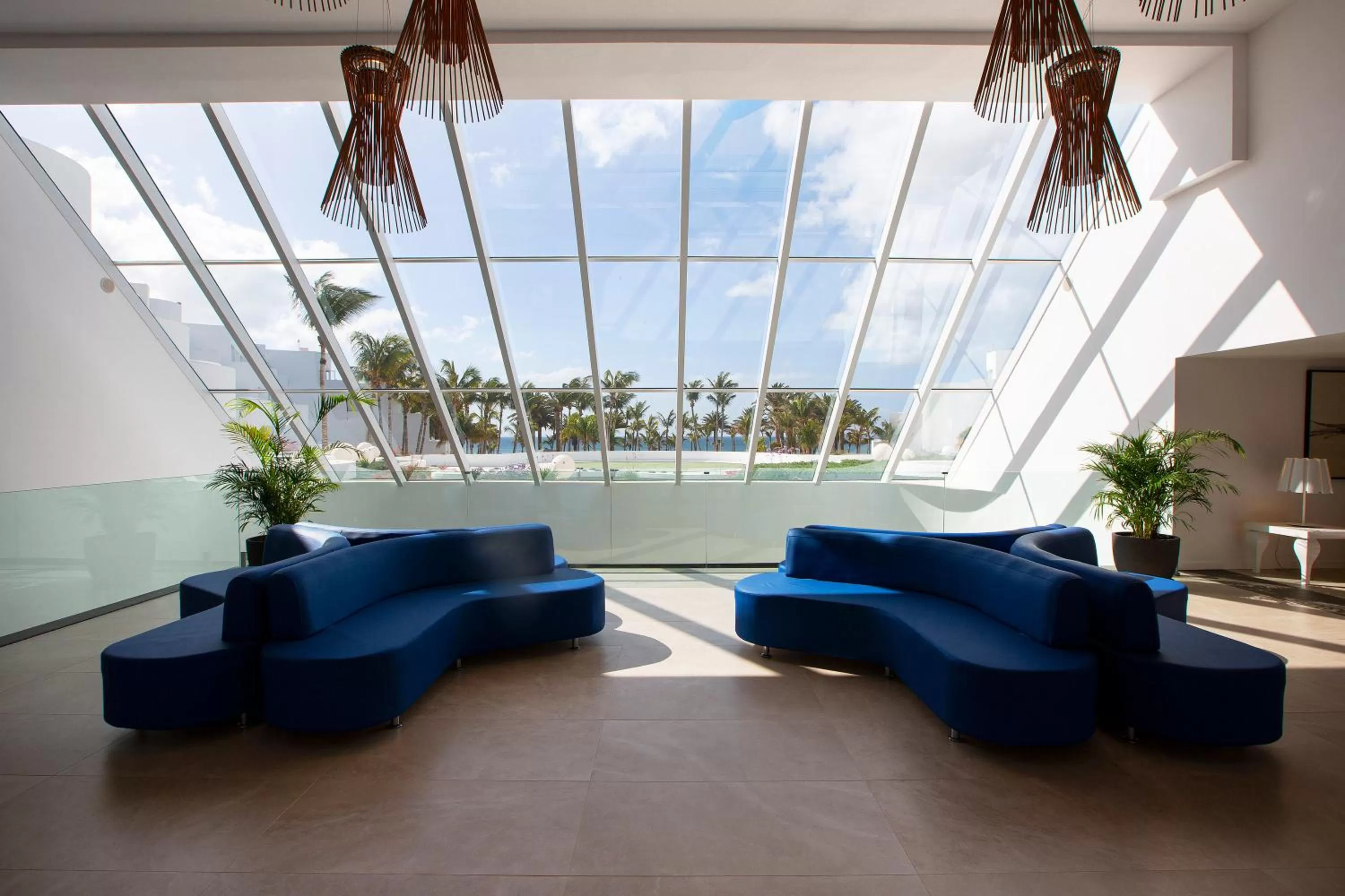 Lobby or reception in Hipotels La Geria