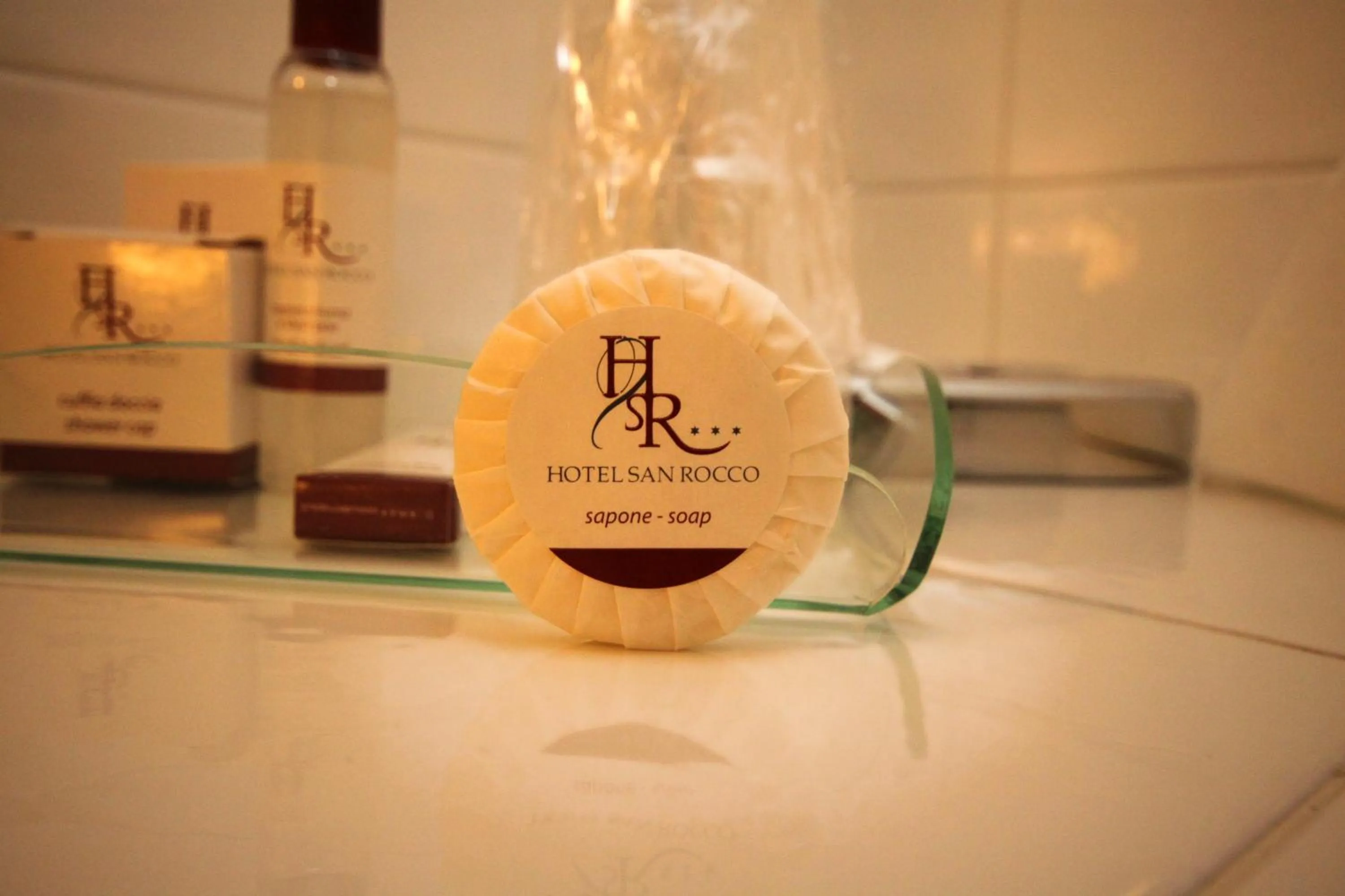 Shower in San Rocco Hotel