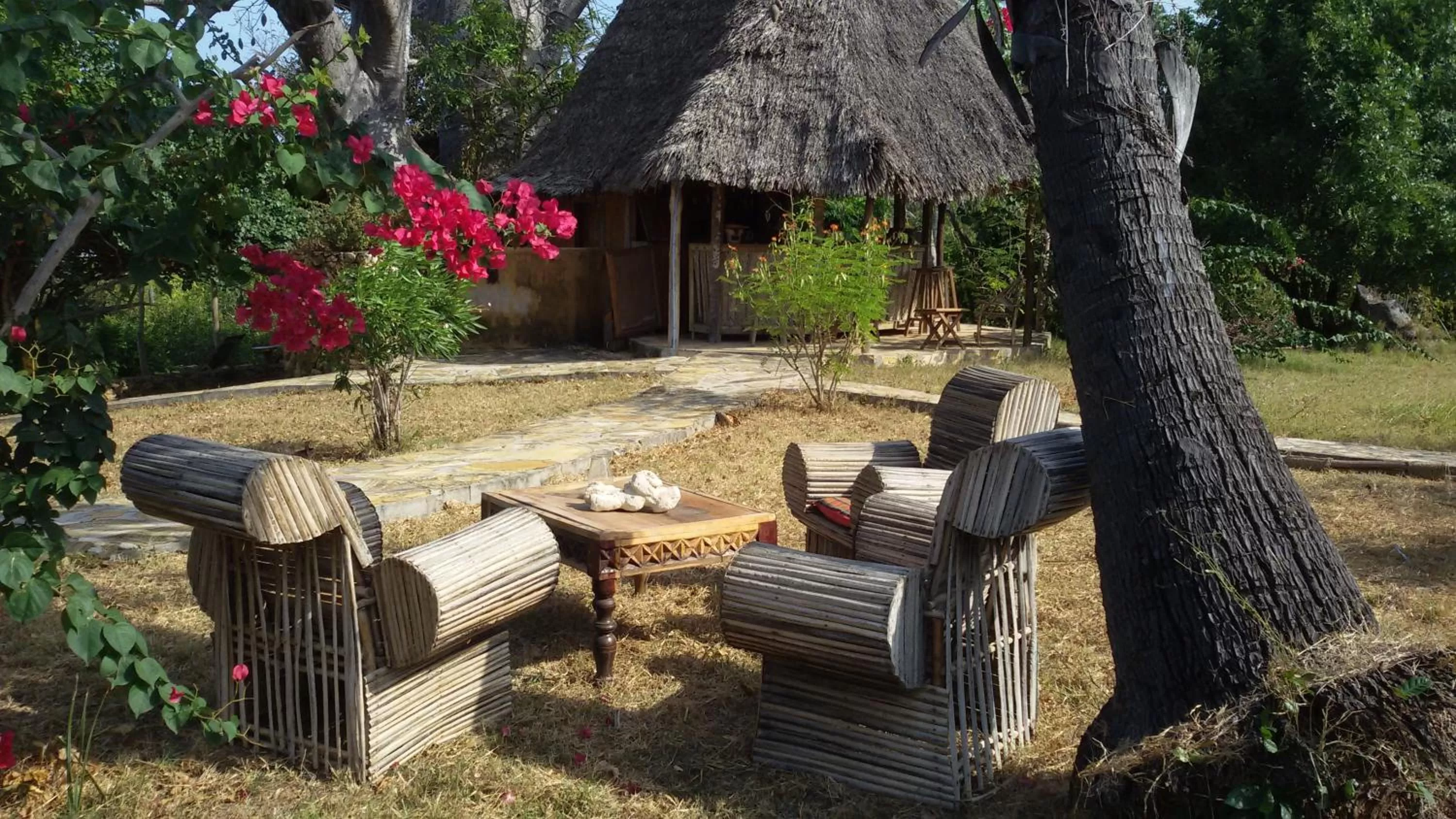 Garden in Bahari Pori Resort