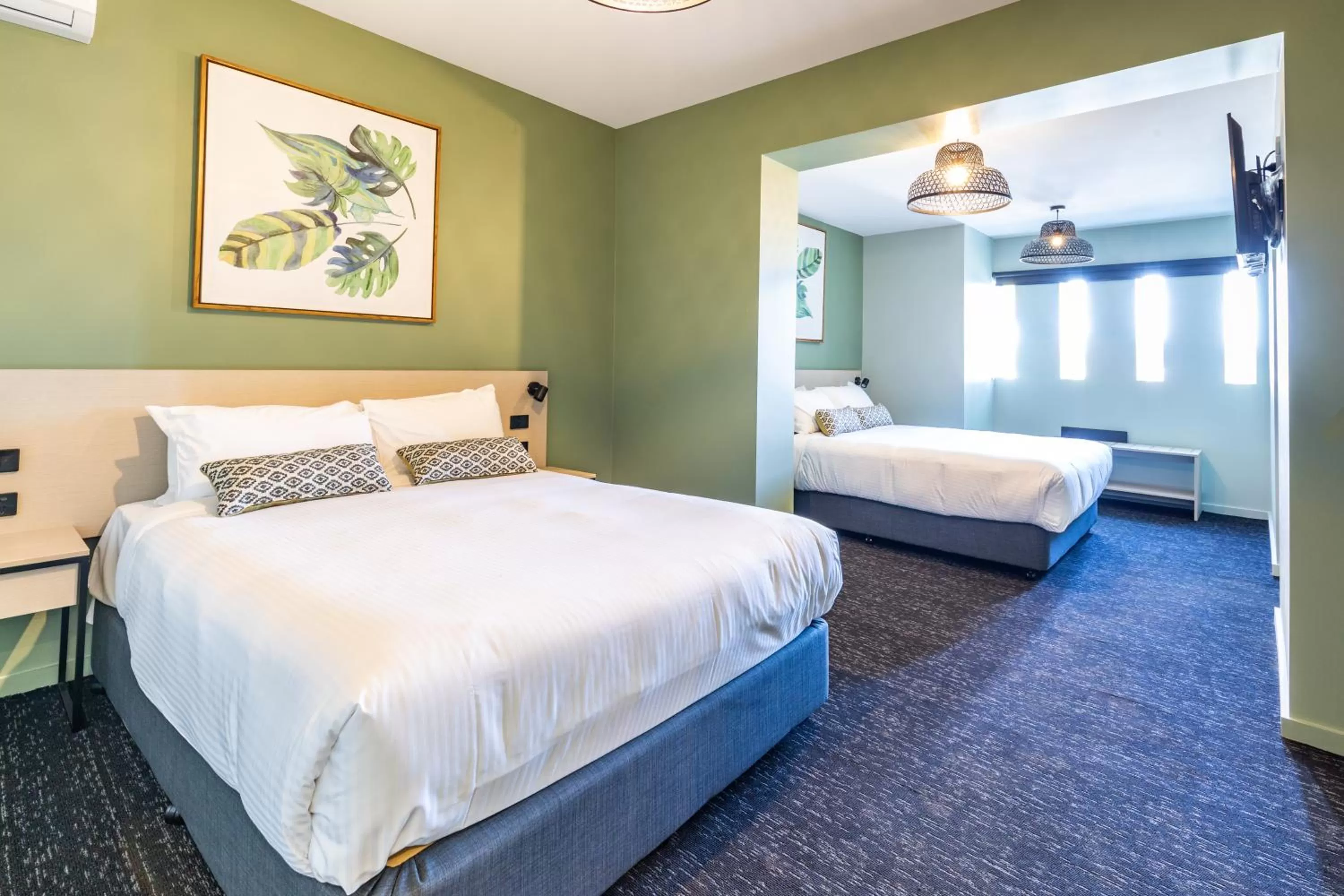 Bed in Nightcap at Commercial Hotel