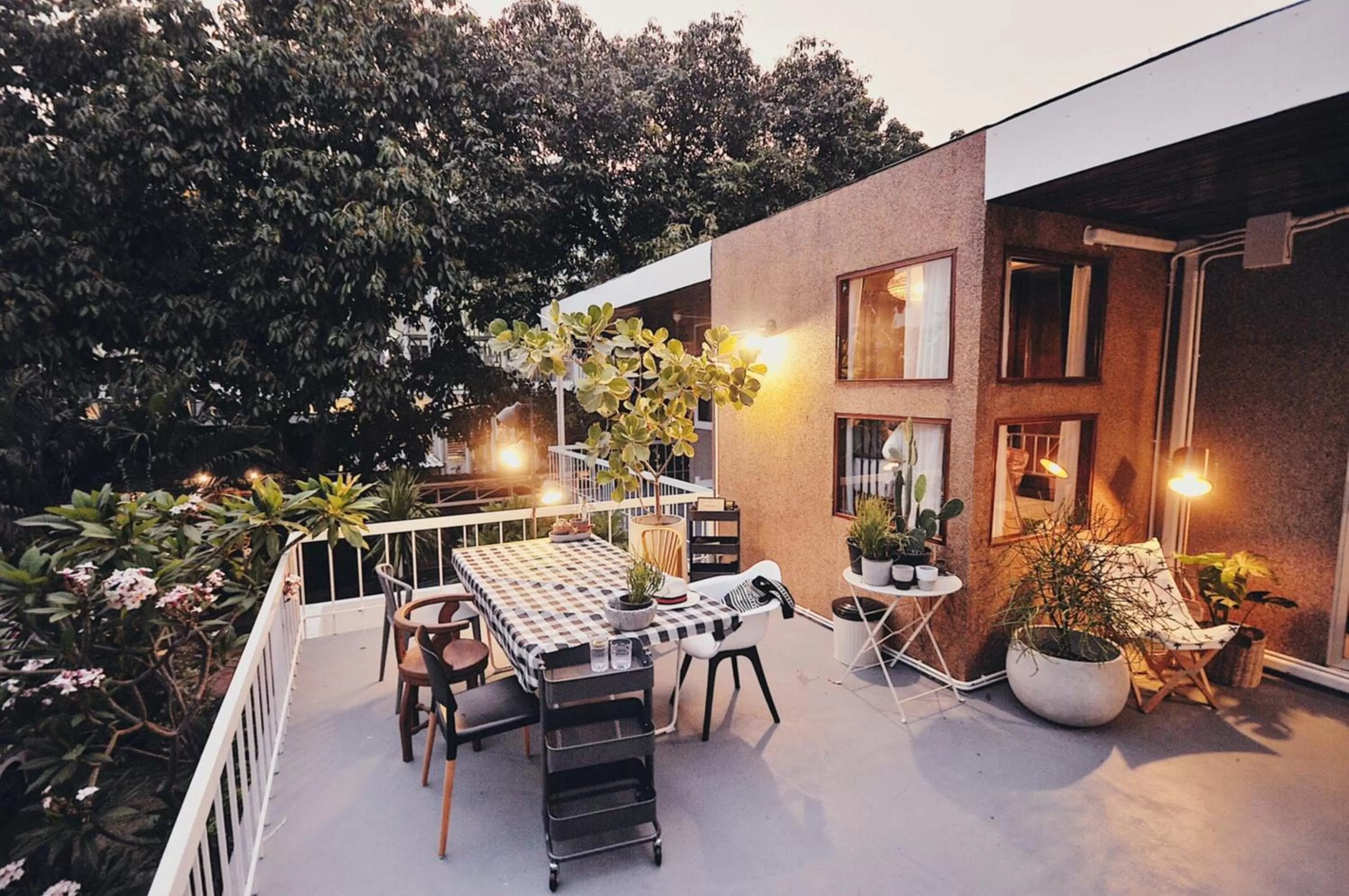 Patio in A Day Villa Chiangmai