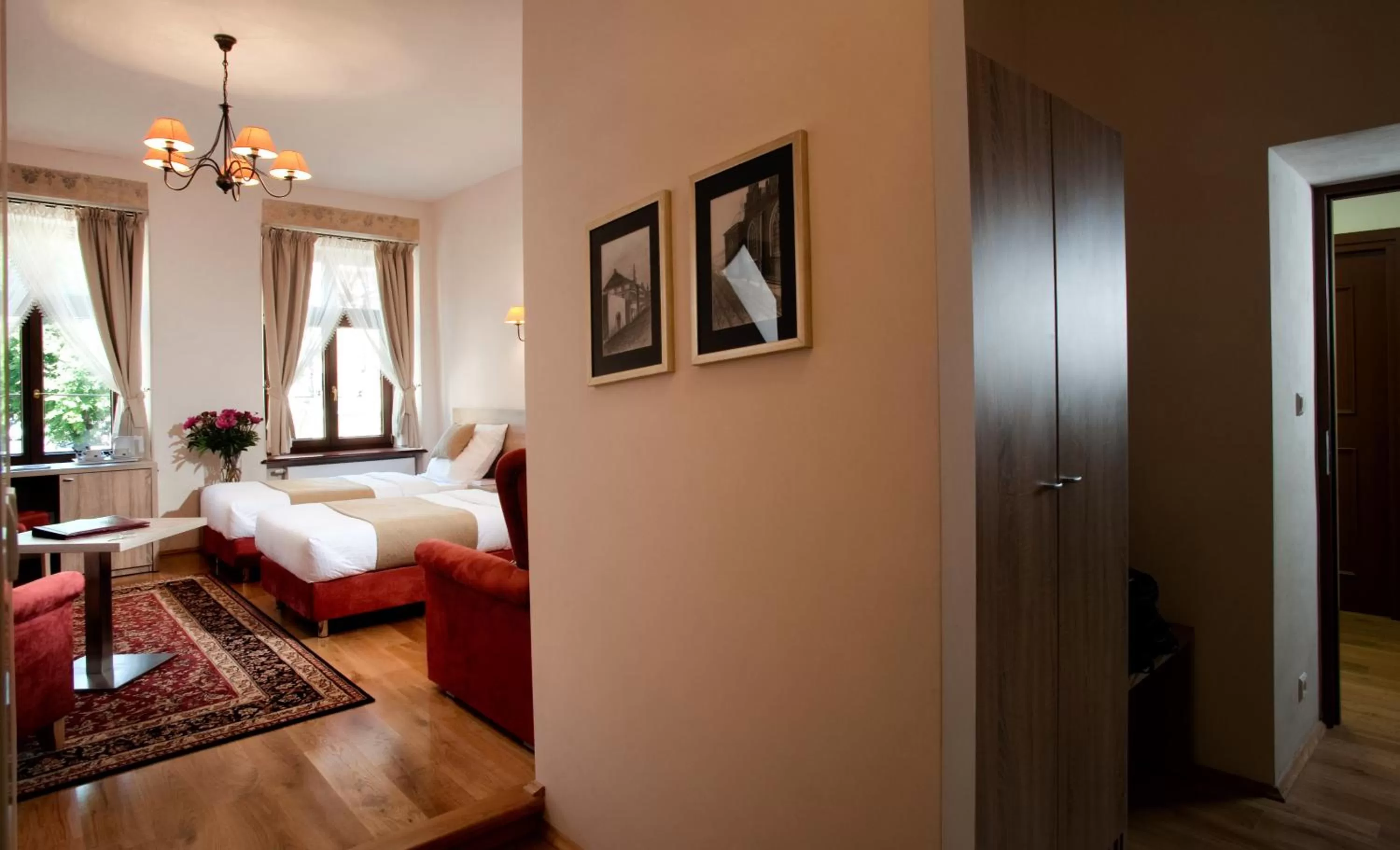 Photo of the whole room, Bed in Hotel Santi