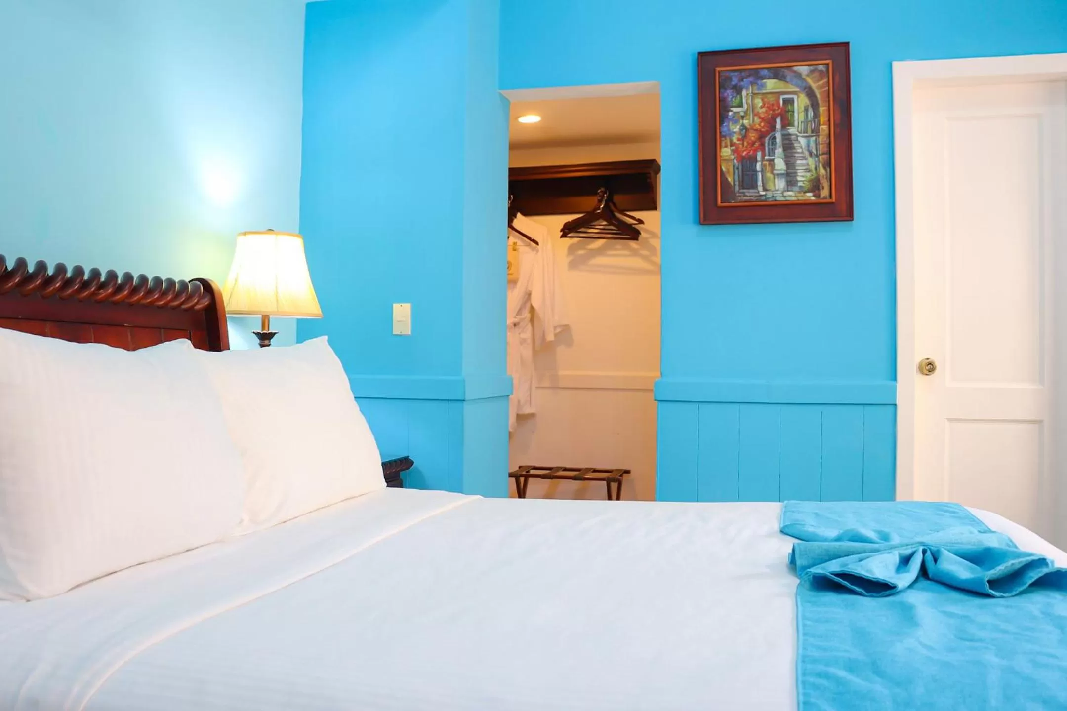 Bed in Hotel Victoriano