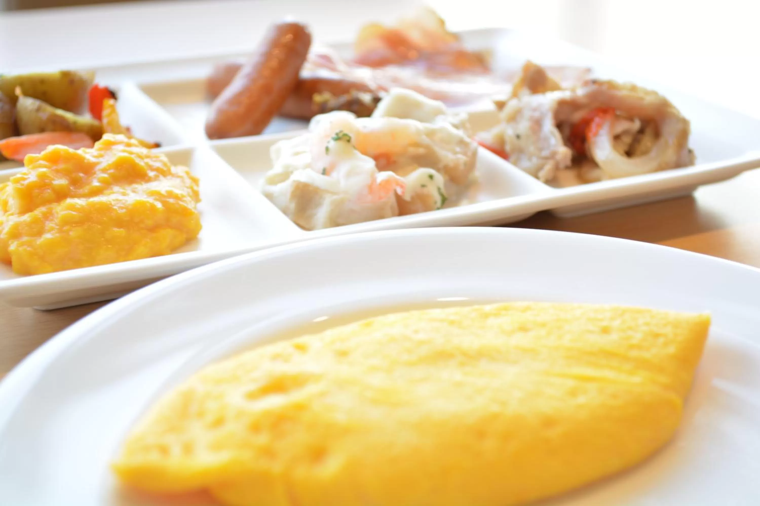 Buffet breakfast in Kanazawa Sainoniwa Hotel