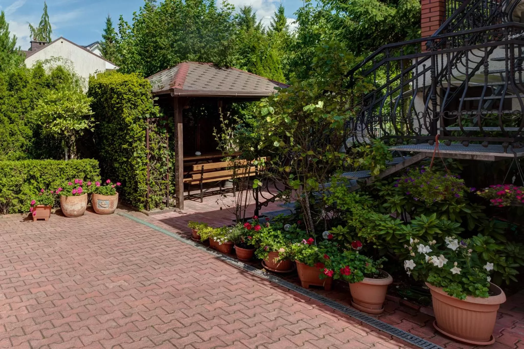 Patio in Willa Sarenka