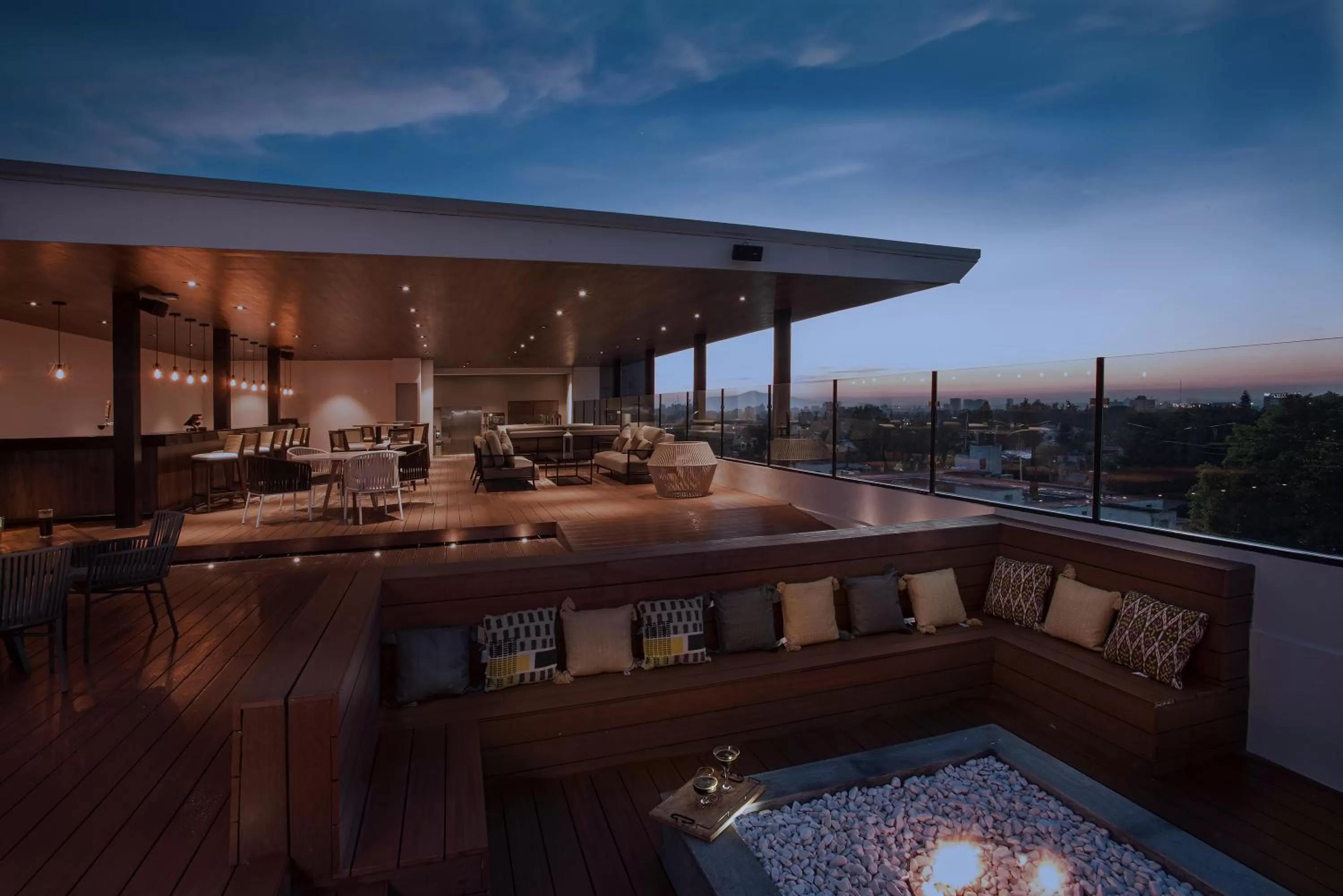 Balcony/Terrace in Hotel Indigo Guadalajara Expo by IHG