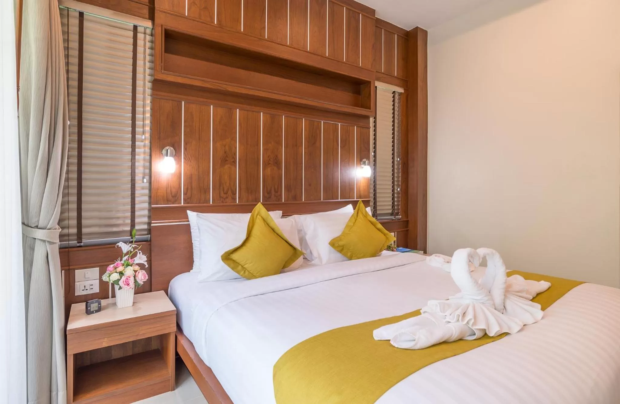 Bed in The Scene Cliff View Villas